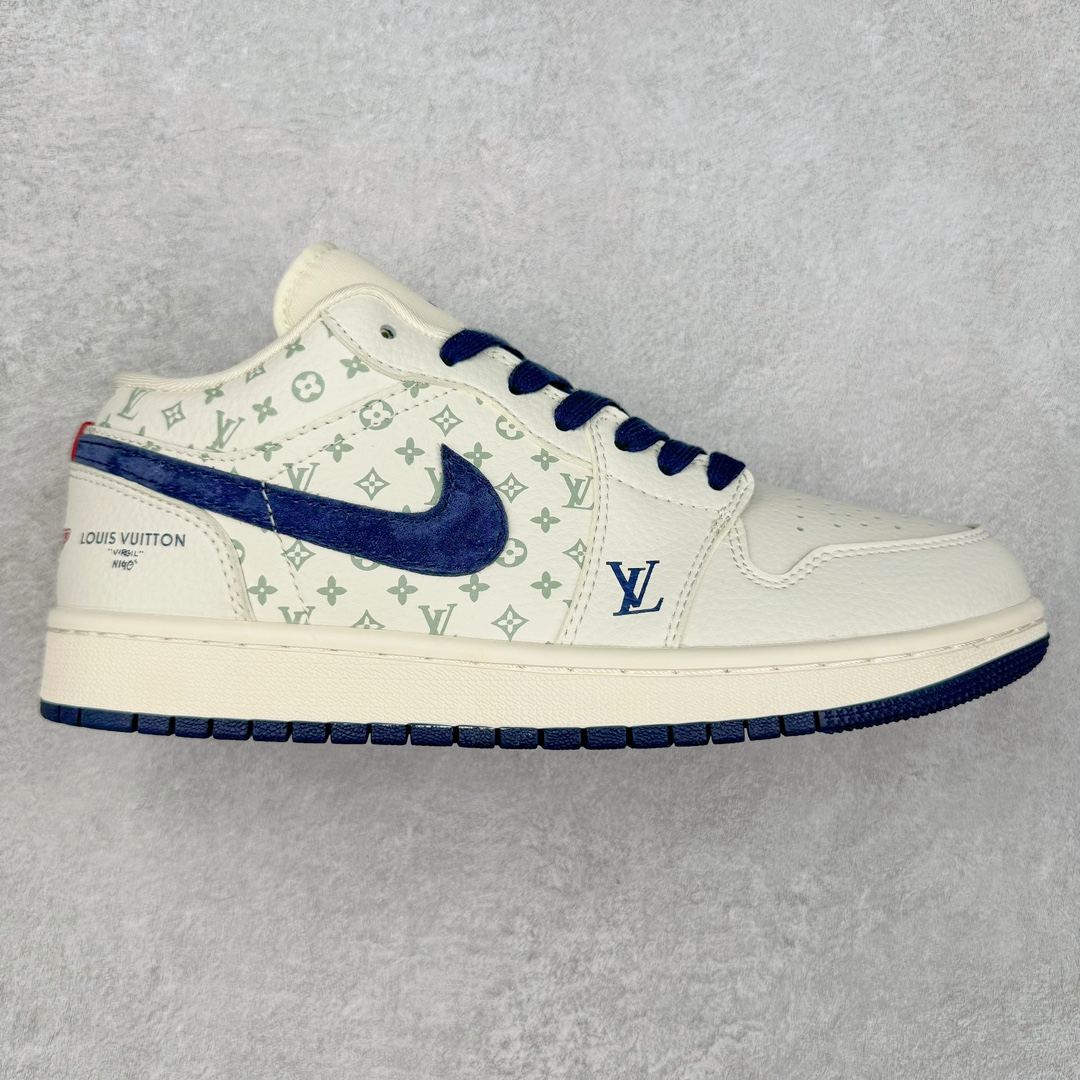 Air Jordan AJ1 Low 低帮系列定制配色 WG8850-001 原厂内置气垫魔块 A模大底 头层小牛皮 鞋舌AJ原厂专用牛津布+AJ专用反口珍珠布+原厂无杂质高弹内里海棉+特殊封边弹力鞋带 尺码：36 36.5 37.5 38 38.5 39 40 40.5 41 42 42.5 43 44 44.5 45 46-选品中心