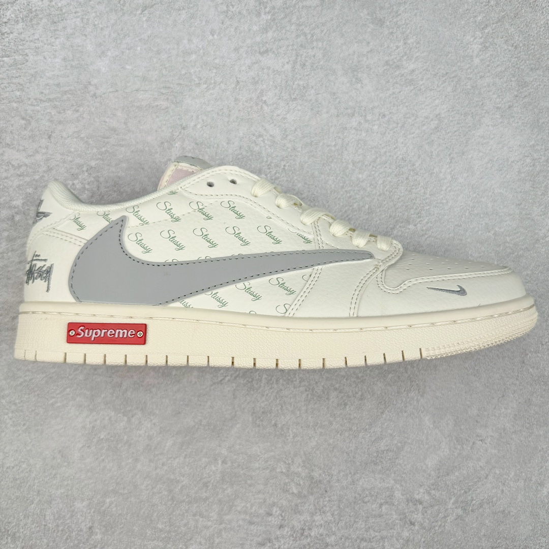 TS x Air Jordan AJ1 Low 倒钩低帮联名定制配色 SJ2066-115 原厂内置气垫魔块 A模大底 头层小牛皮 鞋舌AJ原厂专用牛津布+AJ专用反口珍珠布+原厂无杂质高弹内里海棉+特殊封边弹力鞋带 尺码:36 36.5 37.5 38 38.5 39 40 40.5 41 42 42.5 43 44 44.5 45 46 47.5-选品中心