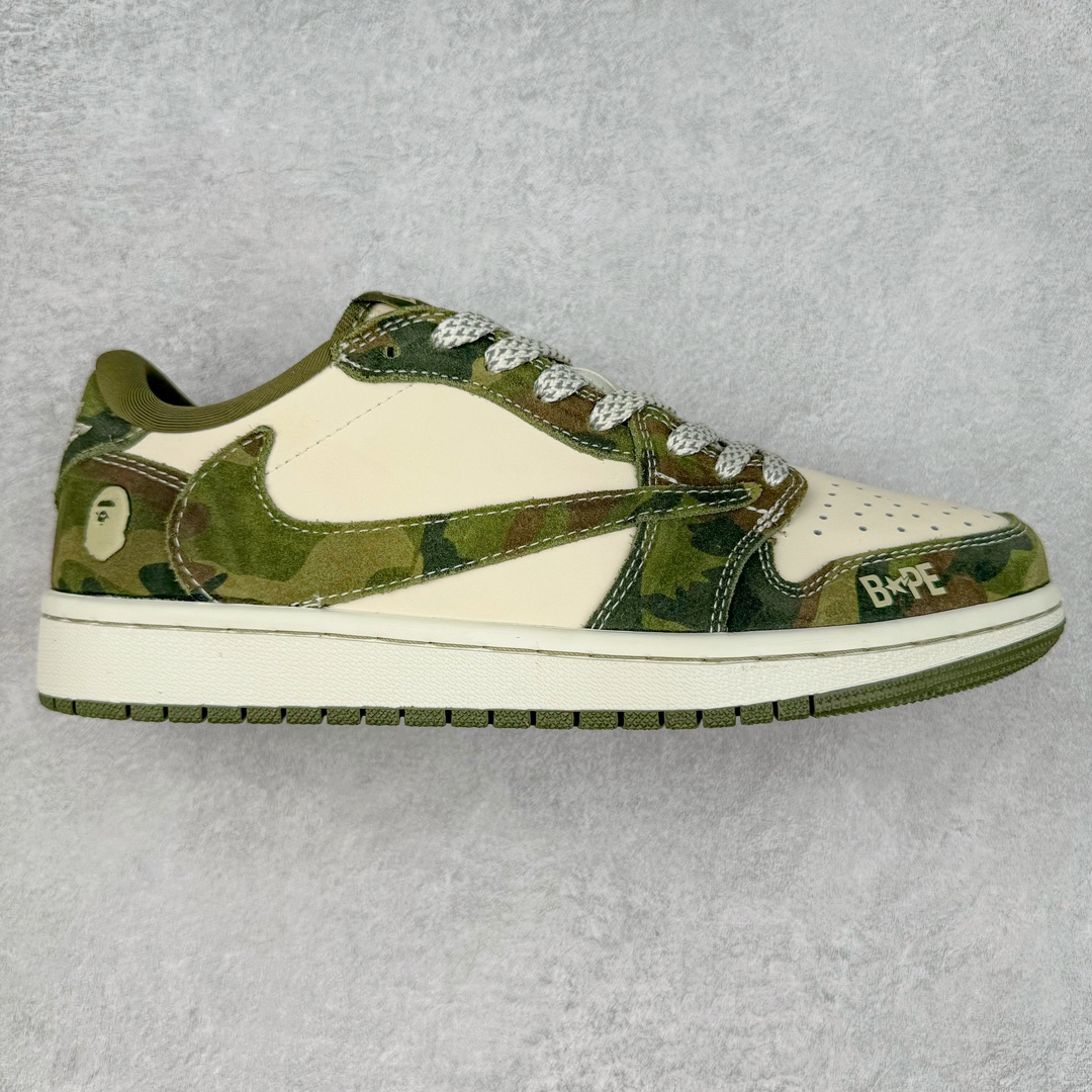 TS x Air Jordan AJ1 Low 倒钩低帮联名定制配色 CH6336-014 原厂内置气垫魔块 A模大底 头层小牛皮 鞋舌AJ原厂专用牛津布+AJ专用反口珍珠布+原厂无杂质高弹内里海棉+特殊封边弹力鞋带 尺码：36 36.5 37.5 38 38.5 39 40 40.5 41 42 42.5 43 44 44.5 45 46 47.5-选品中心