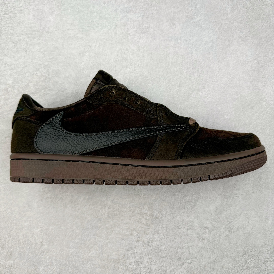 ＃FK纯原 Travis Scott x Air Jordan AJ1 Low OG SP TS联名倒钩9.0低帮 黑棕 DM7688-202 外贸高端零售特供批次 产品品控稳定性领先行业 各方面均可对飙L版 良心定价不杀猪 原厂全套原楦原纸板冲刀磨具开发 原厂皮料加持 原厂港宝加持定型后跟R度完美 同源原厂电绣 鬼脸飞翼针数密度立体效果一致 百分百一致原鞋 原厂拉帮工艺 针距密度一致 后跟弧度收口自然不对折 极致一眼正品既视感 进口玻璃冲刀皮料裁剪零毛边 全鞋电脑针车工艺 品控清洁度最高QC检验标准 免检产品 原厂订购鞋盒、鞋标、防尘纸、鞋撑、鞋带 追求极致的原厂味道 尺码：36 36.5 37.5 38 38.5 39 40 40.5 41 42 42.5 43 44 44.5 45 46 47.5 48.5-选品中心