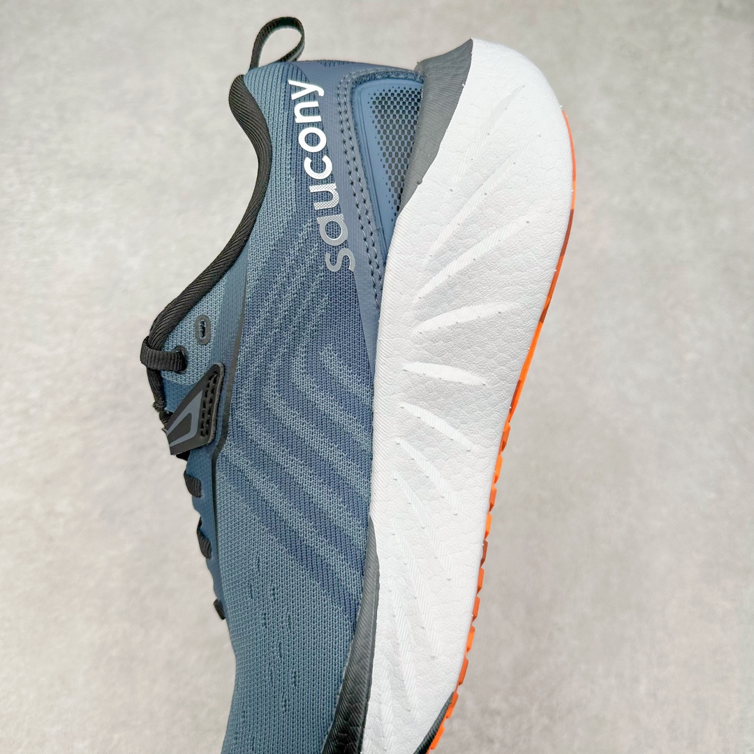 图片[7]-＃SG纯原 Saucony Triumph 22 索康尼胜利22代旗舰级缓震型跑鞋 性能相比前几代再升级：鞋面采用全新升级的工学网设计 贴合脚部更透气 中底部分使用最新的PWRRUN+材质 搭配PWRRUN+鞋垫使中底的大幅加厚 10mm坡差进一步提供缓震、回弹性能 内底则采用了FORMFIT动态适应系统 动态契合脚型 提升包裹性和舒适性 提供更卓越的动态回馈体验 XT-900橡胶大底 可提供良好的抓地力和较强抗磨性能 尺码：35.5 36 36.5 37.5 38 38.5 39 40 40.5 41 42 42.5 43 44 44.5 45-选品中心