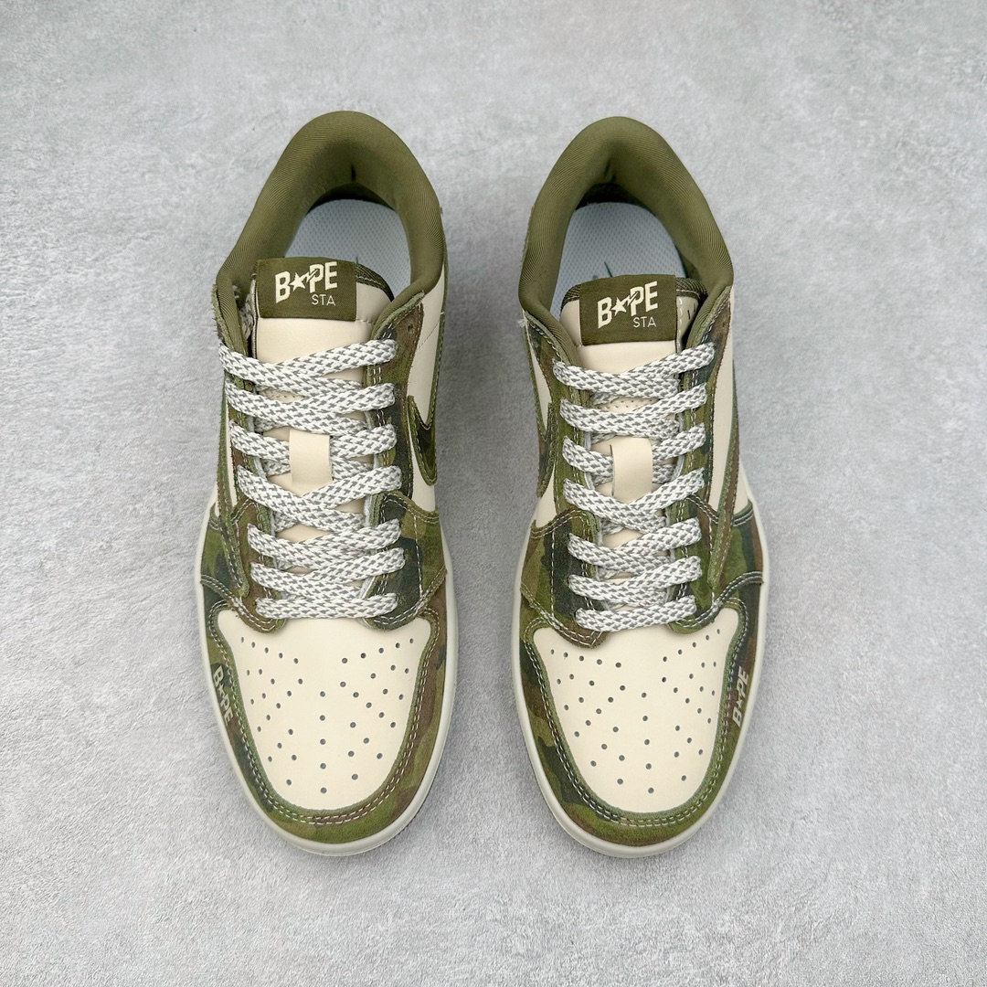 图片[2]-TS x Air Jordan AJ1 Low 倒钩低帮联名定制配色 CH6336-014 原厂内置气垫魔块 A模大底 头层小牛皮 鞋舌AJ原厂专用牛津布+AJ专用反口珍珠布+原厂无杂质高弹内里海棉+特殊封边弹力鞋带 尺码：36 36.5 37.5 38 38.5 39 40 40.5 41 42 42.5 43 44 44.5 45 46 47.5-选品中心