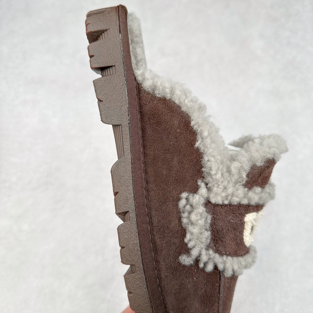 图片[6]-UGG W Classic Coquette Clog Slipper II 科凯特2.0系列时尚居家穆勒风包头舒适保暖露跟半拖鞋 货号：OB938 产品描述：休闲系列作为本季主力系列，轻盈耐磨的橡胶大底，让穿着的舒适性提升 品名：Classic Coquette Clog Slipper II 科凯特2.0系列鞋面：翻毛皮革/织物 尺码：35-40-选品中心