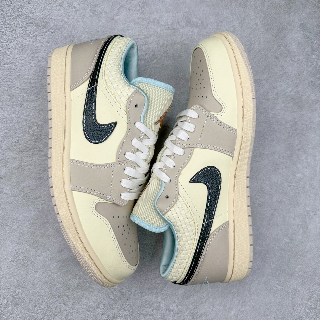 图片[3]-＃DT纯原 Air Jordan AJ1 Low 低帮 HQ3440-101 终端优势供应 市面中低帮最具代表性版本没有之一 口碑大厂出品 品控大底版型不断改良更新 全套原纸板楦头开发 确保原汁原味 完美呈现版型 完美零毛边处理 原厂内置全掌气垫 价格定位良心 平台专用代工流水线出品 一眼公司既视感 拿到手的一瞬间就与众不同 碾压市面所有版本 全部原鞋开发 每一个配色都会采购原鞋确认细节 打破市面看图做货无好货之说 尺码：35.5 36 36.5 37.5 38 38.5 39 40 40.5 41 42 42.5 43 44 44.5 45 46-选品中心