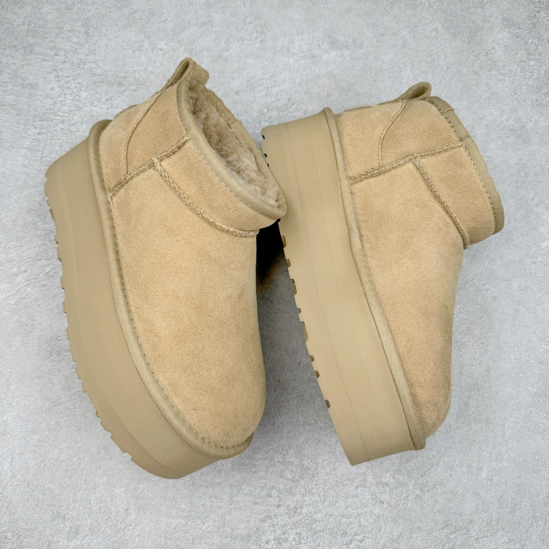 图片[3]-＃SP原厂 UGG 5092 周冬雨Mini厚底秋冬羊皮毛一体雪地靴 全鞋采用ZP同厂 隆丰A级澳洲进口羊皮毛一体 品牌代工厂生产线 完全遵循ZP工艺流程 代工厂原厂版师 秉承无原鞋不开发选择 注重每一处细节 市面最正版型 TREADLITE\\\”轻翼\\\”科技外底 轻便/耐用/柔韧/桩型【售后郑重承诺】一个月内若出现重大脱胶/断底等质量问题 直接为您换新！尺码：35 36 37 38 39 40-选品中心