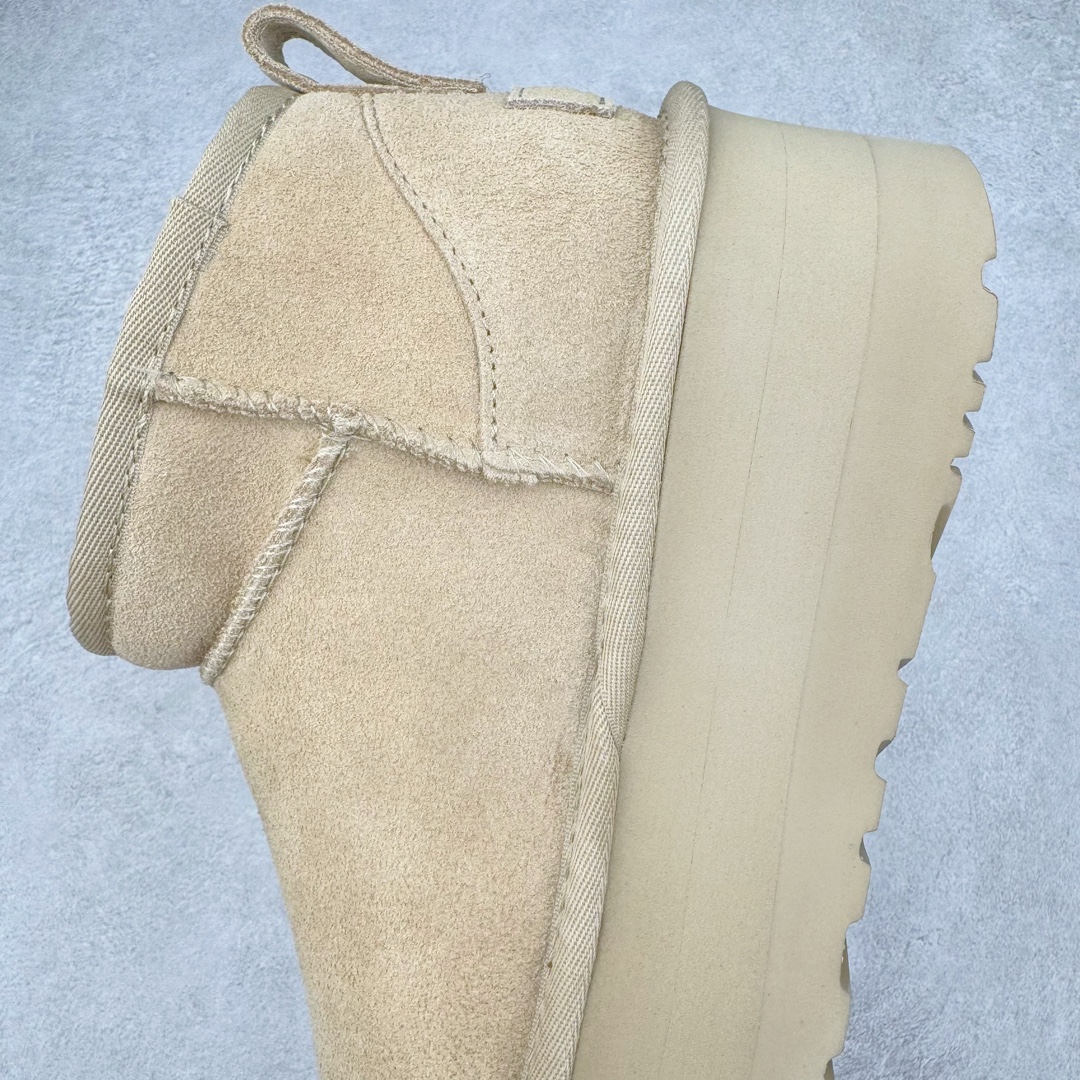 图片[7]-＃SP原厂 UGG 5092 周冬雨Mini厚底秋冬羊皮毛一体雪地靴 全鞋采用ZP同厂 隆丰A级澳洲进口羊皮毛一体 品牌代工厂生产线 完全遵循ZP工艺流程 代工厂原厂版师 秉承无原鞋不开发选择 注重每一处细节 市面最正版型 TREADLITE\\\”轻翼\\\”科技外底 轻便/耐用/柔韧/桩型【售后郑重承诺】一个月内若出现重大脱胶/断底等质量问题 直接为您换新！尺码：35 36 37 38 39 40-选品中心