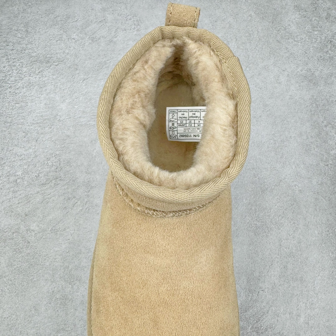 图片[5]-＃SP原厂 UGG 5092 周冬雨Mini厚底秋冬羊皮毛一体雪地靴 全鞋采用ZP同厂 隆丰A级澳洲进口羊皮毛一体 品牌代工厂生产线 完全遵循ZP工艺流程 代工厂原厂版师 秉承无原鞋不开发选择 注重每一处细节 市面最正版型 TREADLITE\\\”轻翼\\\”科技外底 轻便/耐用/柔韧/桩型【售后郑重承诺】一个月内若出现重大脱胶/断底等质量问题 直接为您换新！尺码：35 36 37 38 39 40-选品中心