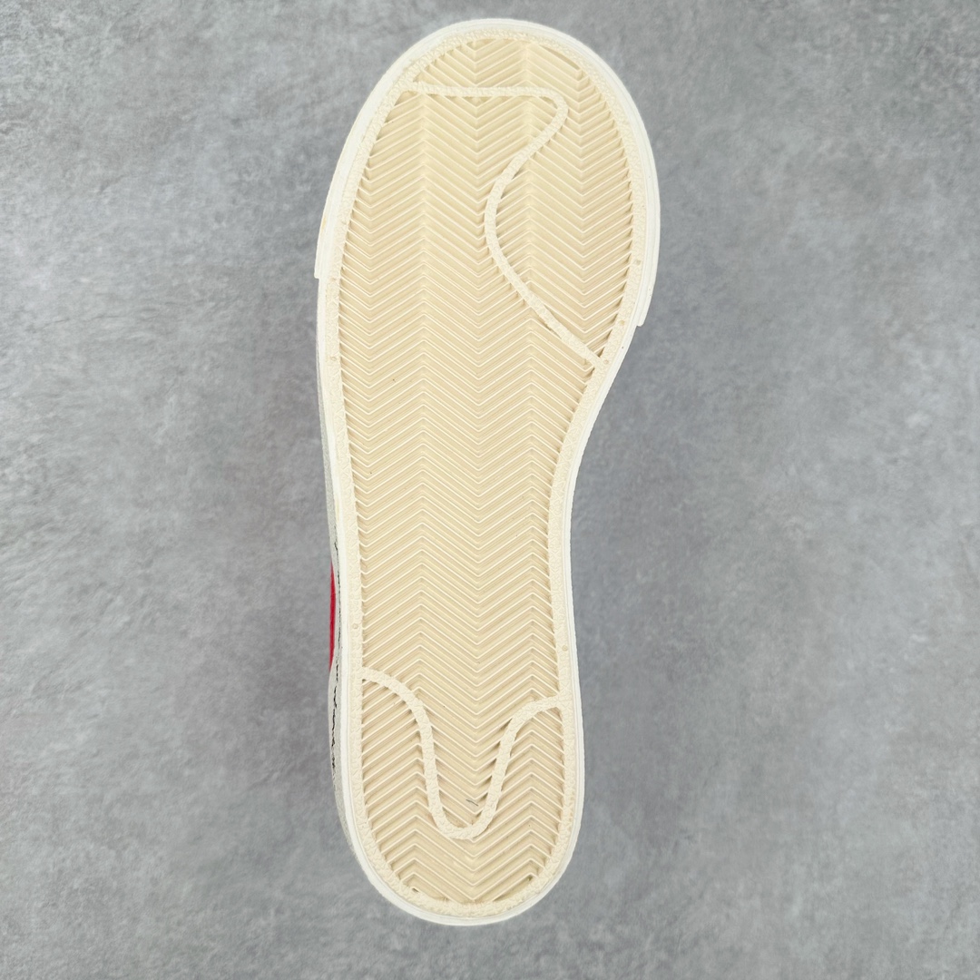 图片[9]-NK Blazer Low \’1977 VNTG SS经典开拓者低帮百搭休闲厚底运动板鞋 采用环保材料的大底 独特的鞋面连者鞋底印刷 演绎出了这个配色的独特风格 眼前的新设计选用皮质 配出当下流行的阴阳元素 呈现属于现代潮流的美感 尺码：36 36.5 37.5 38 38.5 39 40 40.5 41 42 42.5 43 44 44.5 45-选品中心