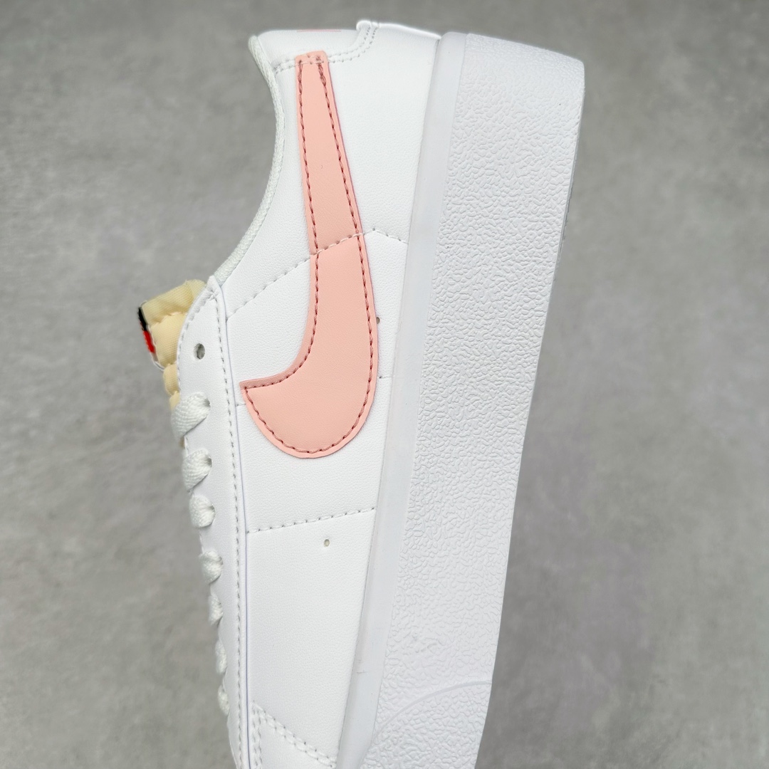 图片[7]-NK Blazer Low \’1977 VNTG SS经典开拓者低帮百搭休闲厚底运动板鞋 采用环保材料的大底 独特的鞋面连者鞋底印刷 演绎出了这个配色的独特风格 眼前的新设计选用皮质 配出当下流行的阴阳元素 呈现属于现代潮流的美感 尺码：36 36.5 37.5 38 38.5 39 40 40.5 41 42 42.5 43 44 44.5 45-选品中心