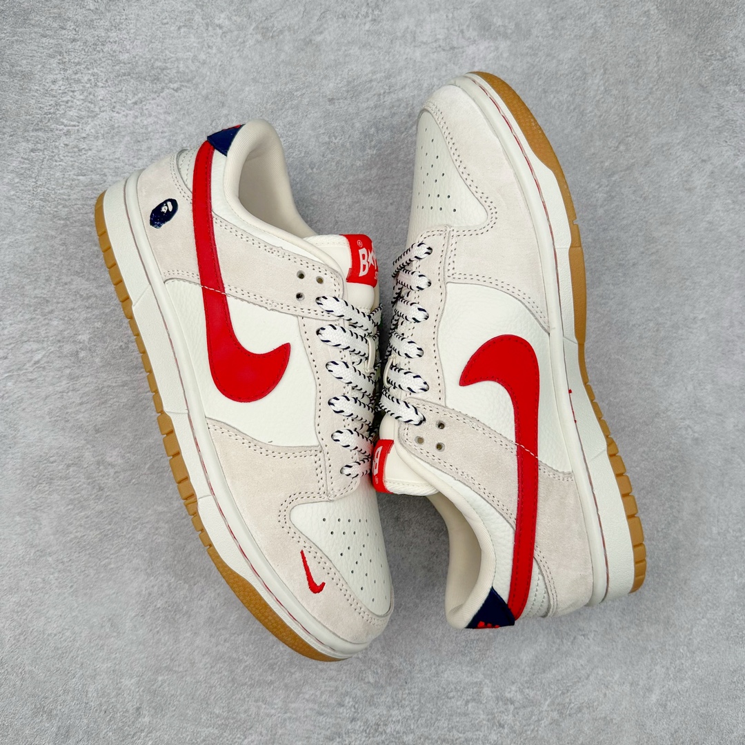 图片[3]-NK Dunk Low 定制配色 CH6336-228 大厂出品 极力推荐 原装头层材料 独家版型蒸餾加工帶來的是更好的视觉和脚感体验大厂纯原品质出货 清洁度 电绣工艺 皮料切割干净无任何毛边 细节完美 尺码：36 36.5 37.5 38 38.5 39 40 40.5 41 42 42.5 43 44 44.5 45 46 47.5-选品中心