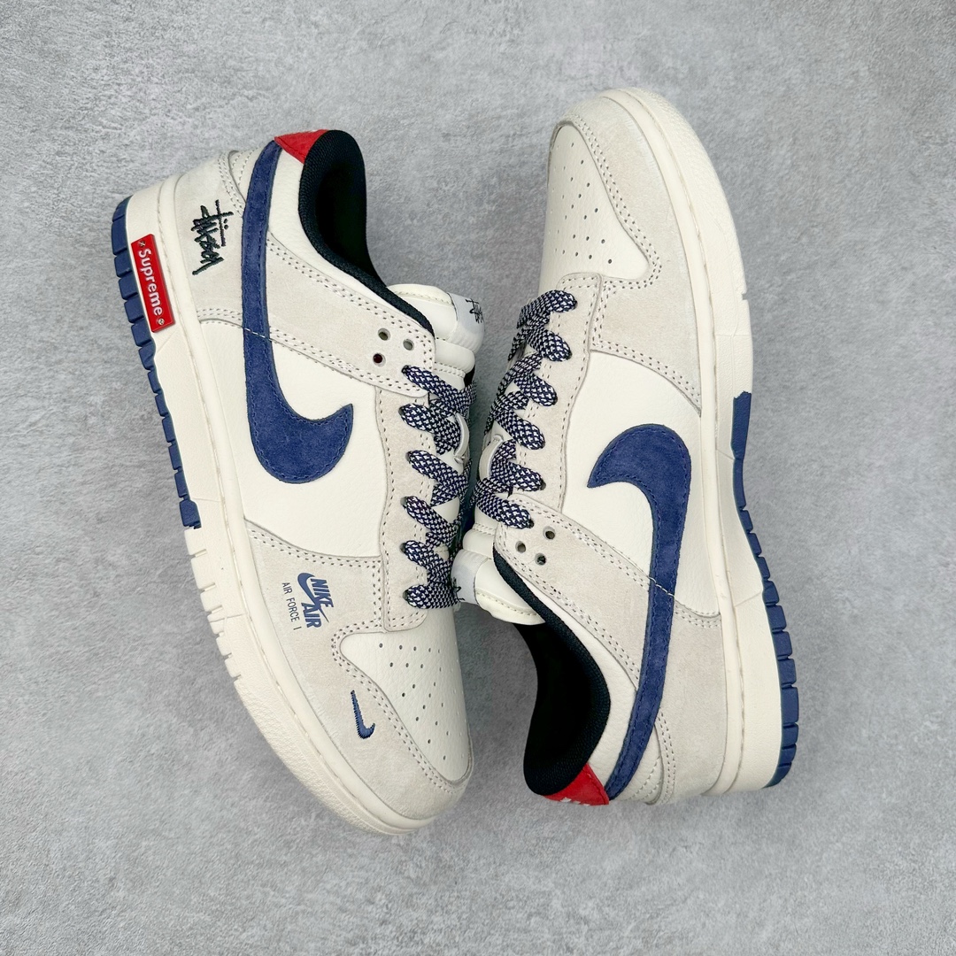 图片[3]-NK Dunk Low 定制配色 SJ2068-301 大厂出品 极力推荐 原装头层材料 独家版型蒸餾加工帶來的是更好的视觉和脚感体验大厂纯原品质出货 清洁度 电绣工艺 皮料切割干净无任何毛边 细节完美 尺码：36 36.5 37.5 38 38.5 39 40 40.5 41 42 42.5 43 44 44.5 45 46 47.5-选品中心