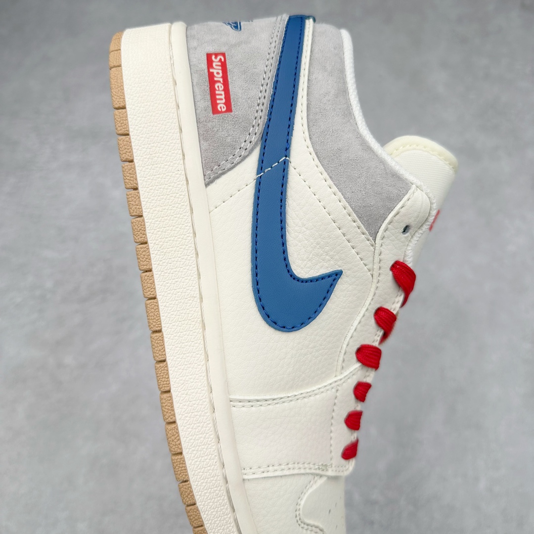 图片[6]-Air Jordan AJ1 Low 低帮系列定制配色 SJ9950-022 原厂内置气垫魔块 A模大底 头层小牛皮 鞋舌AJ原厂专用牛津布+AJ专用反口珍珠布+原厂无杂质高弹内里海棉+特殊封边弹力鞋带 尺码：36 36.5 37.5 38 38.5 39 40 40.5 41 42 42.5 43 44 44.5 45 46-选品中心