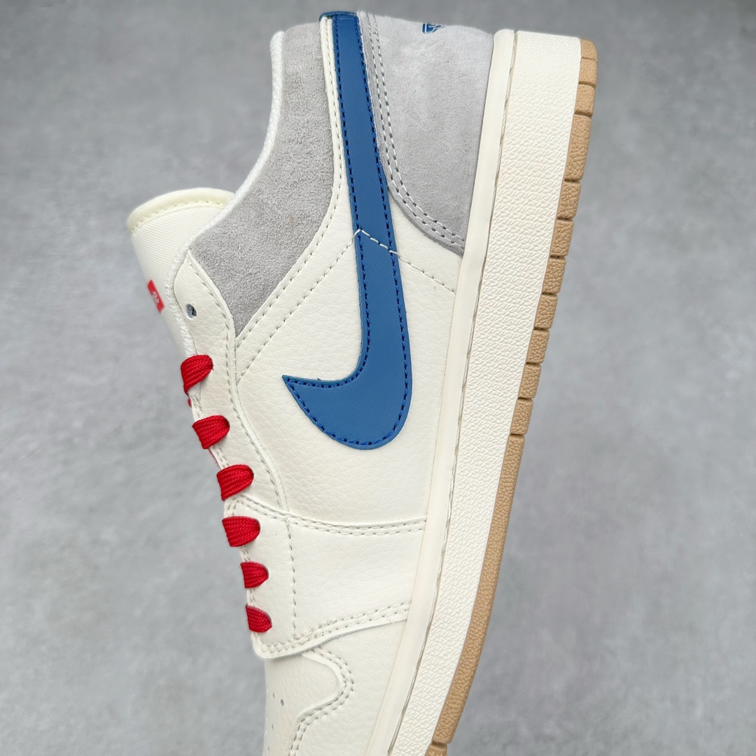 图片[7]-Air Jordan AJ1 Low 低帮系列定制配色 SJ9950-022 原厂内置气垫魔块 A模大底 头层小牛皮 鞋舌AJ原厂专用牛津布+AJ专用反口珍珠布+原厂无杂质高弹内里海棉+特殊封边弹力鞋带 尺码：36 36.5 37.5 38 38.5 39 40 40.5 41 42 42.5 43 44 44.5 45 46-选品中心