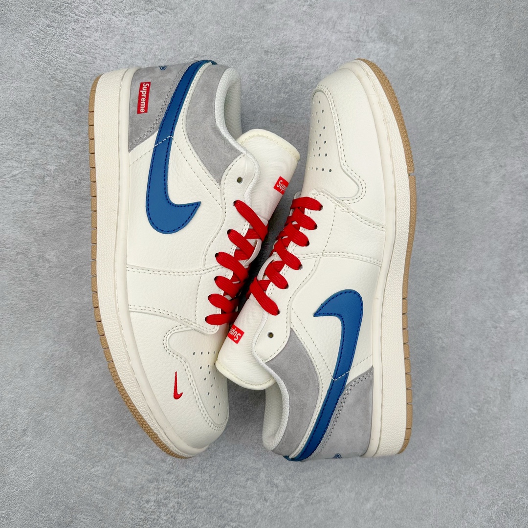 图片[3]-Air Jordan AJ1 Low 低帮系列定制配色 SJ9950-022 原厂内置气垫魔块 A模大底 头层小牛皮 鞋舌AJ原厂专用牛津布+AJ专用反口珍珠布+原厂无杂质高弹内里海棉+特殊封边弹力鞋带 尺码：36 36.5 37.5 38 38.5 39 40 40.5 41 42 42.5 43 44 44.5 45 46-选品中心