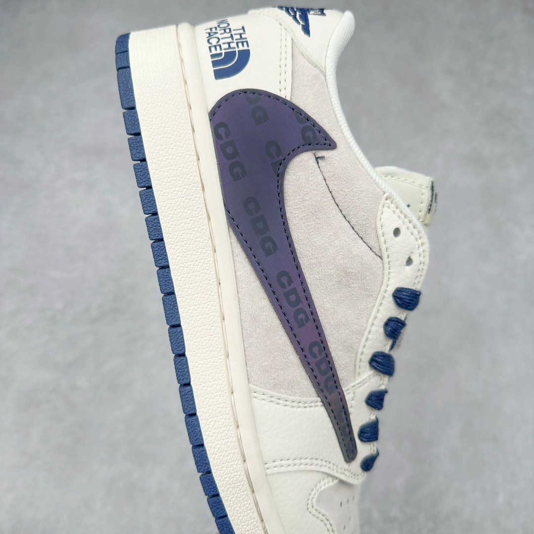 图片[6]-TS x Air Jordan AJ1 Low 倒钩低帮联名定制配色 XY2688-110 原厂内置气垫魔块 A模大底 头层小牛皮 鞋舌AJ原厂专用牛津布+AJ专用反口珍珠布+原厂无杂质高弹内里海棉+特殊封边弹力鞋带 尺码：36 36.5 37.5 38 38.5 39 40 40.5 41 42 42.5 43 44 44.5 45 46 47.5-选品中心