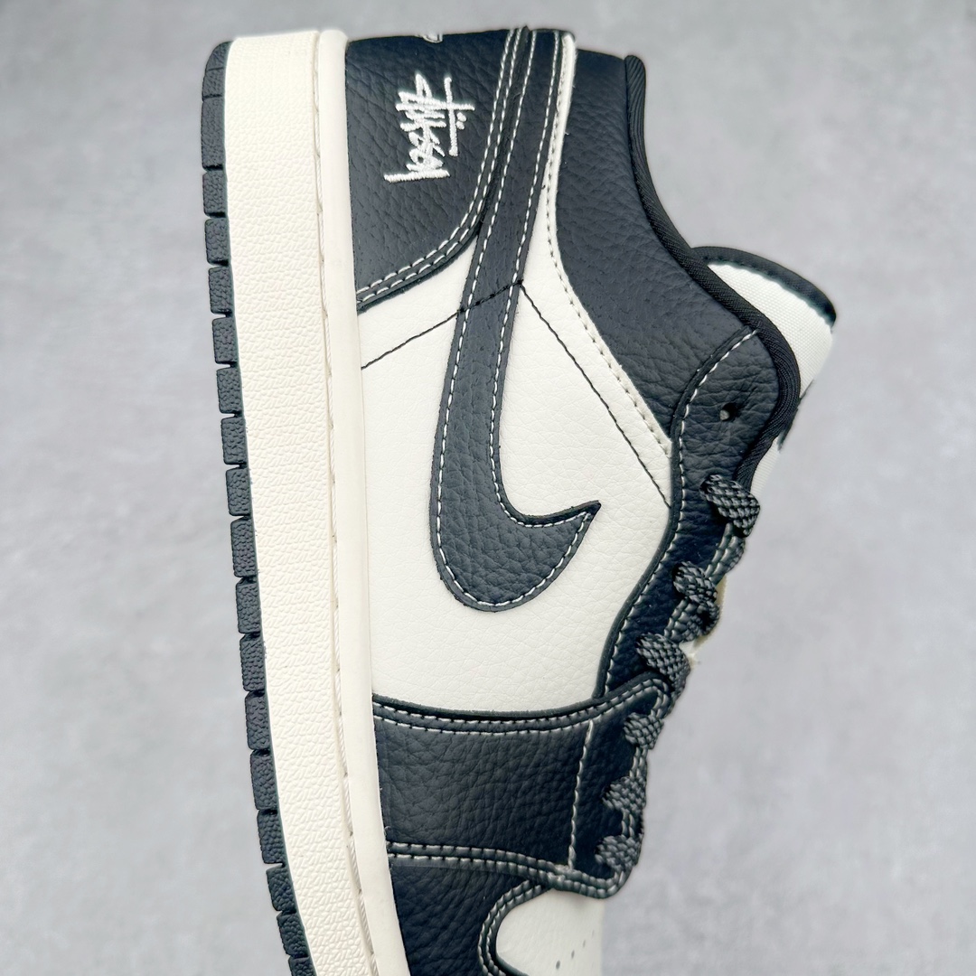 图片[6]-Air Jordan AJ1 Low 低帮系列定制配色 CF3688-023 原厂内置气垫魔块 A模大底 头层小牛皮 鞋舌AJ原厂专用牛津布+AJ专用反口珍珠布+原厂无杂质高弹内里海棉+特殊封边弹力鞋带 尺码：36 36.5 37.5 38 38.5 39 40 40.5 41 42 42.5 43 44 44.5 45 46-选品中心