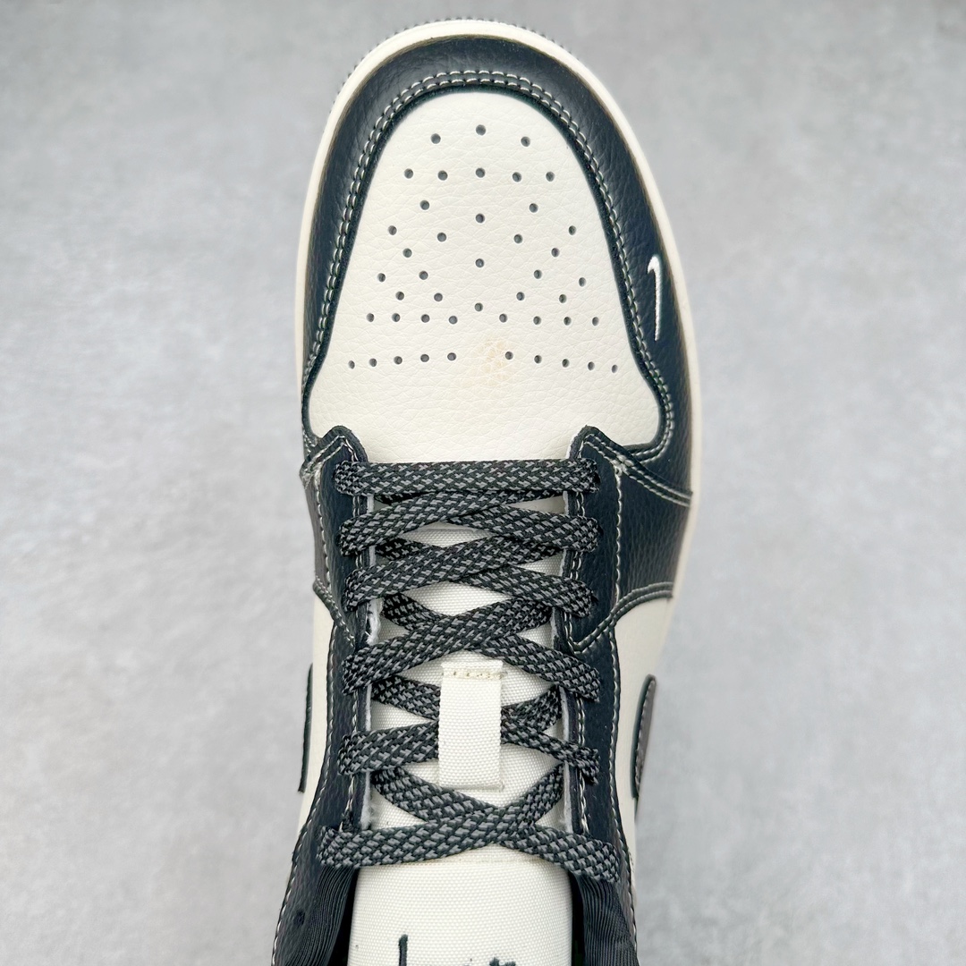 图片[4]-Air Jordan AJ1 Low 低帮系列定制配色 CF3688-023 原厂内置气垫魔块 A模大底 头层小牛皮 鞋舌AJ原厂专用牛津布+AJ专用反口珍珠布+原厂无杂质高弹内里海棉+特殊封边弹力鞋带 尺码：36 36.5 37.5 38 38.5 39 40 40.5 41 42 42.5 43 44 44.5 45 46-选品中心