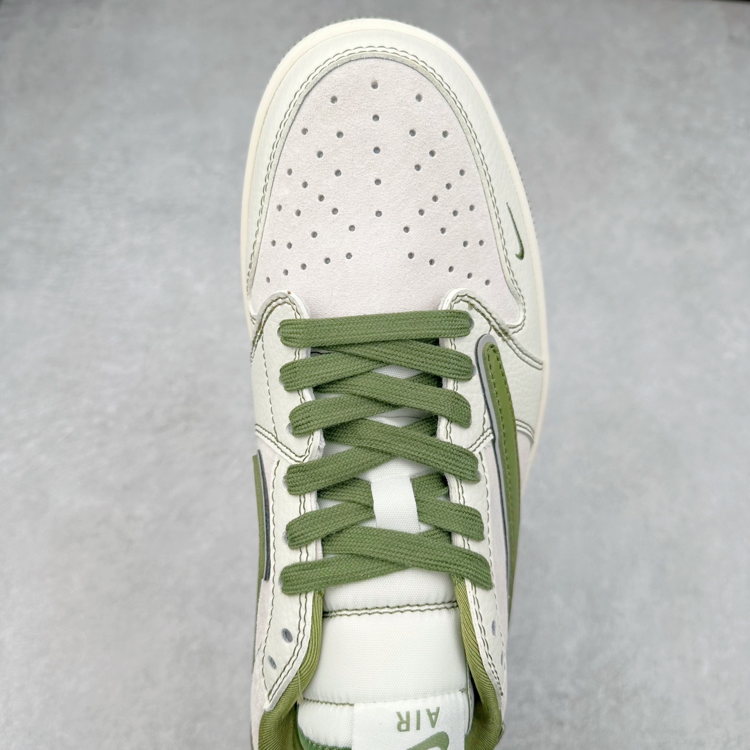 图片[4]-TS x Air Jordan AJ1 Low 倒钩低帮联名定制配色 XZ2268-002 原厂内置气垫魔块 A模大底 头层小牛皮 鞋舌AJ原厂专用牛津布+AJ专用反口珍珠布+原厂无杂质高弹内里海棉+特殊封边弹力鞋带 尺码：36 36.5 37.5 38 38.5 39 40 40.5 41 42 42.5 43 44 44.5 45 46 47.5-选品中心