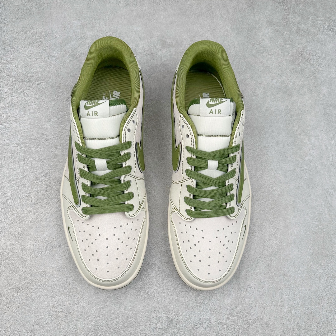 图片[2]-TS x Air Jordan AJ1 Low 倒钩低帮联名定制配色 XZ2268-002 原厂内置气垫魔块 A模大底 头层小牛皮 鞋舌AJ原厂专用牛津布+AJ专用反口珍珠布+原厂无杂质高弹内里海棉+特殊封边弹力鞋带 尺码：36 36.5 37.5 38 38.5 39 40 40.5 41 42 42.5 43 44 44.5 45 46 47.5-选品中心