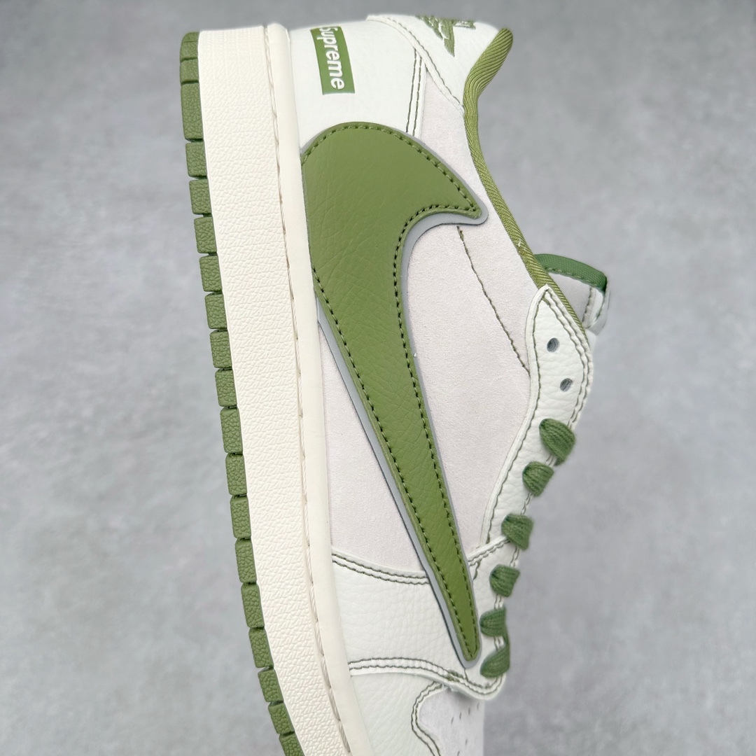 图片[6]-TS x Air Jordan AJ1 Low 倒钩低帮联名定制配色 XZ2268-002 原厂内置气垫魔块 A模大底 头层小牛皮 鞋舌AJ原厂专用牛津布+AJ专用反口珍珠布+原厂无杂质高弹内里海棉+特殊封边弹力鞋带 尺码：36 36.5 37.5 38 38.5 39 40 40.5 41 42 42.5 43 44 44.5 45 46 47.5-选品中心