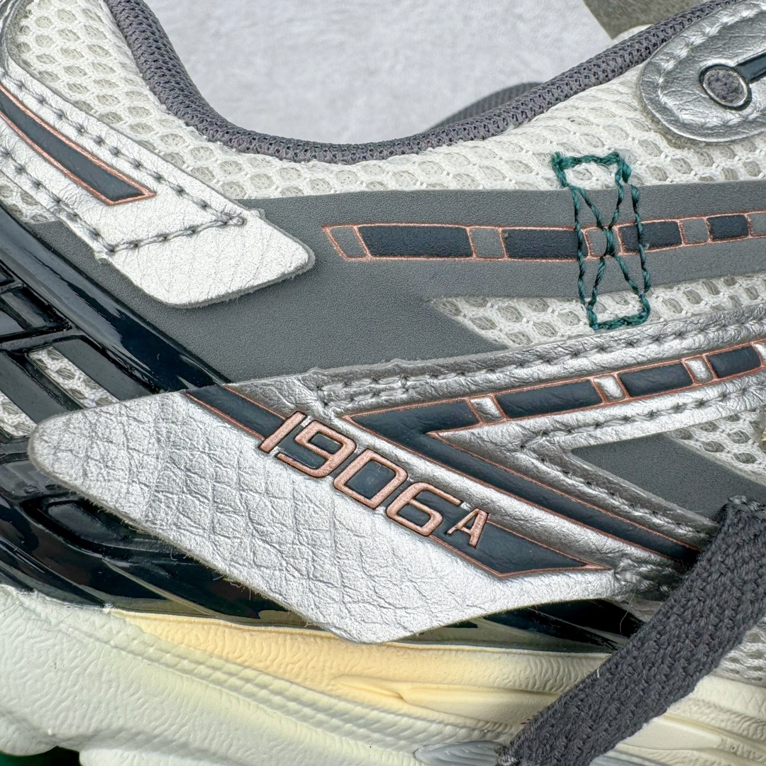 图片[17]-＃M纯原 New Balance M1906AD 灰银 NB新百伦潮流复古织物皮革减震防滑耐磨轻便低帮跑步鞋 原档数据独立私模大底 唯一正确六层组合大底 RB前软后硬 百分百还原原鞋脚感 基于市场现有版本全新升级调整 NB市场最强产物 全网最全配色加持 全套原楦原纸板原厂数据开发 全鞋电脑针车加持 原厂网布 原装进口头层翻毛皮料正确绒感卡色 正确中底拉帮中底网布细节 一比一手工擦旧效果 冲裁组合 匠心打造 耗时两个月开发完成 工艺极其复杂难度可想而知 高端零售专供产物 尺码：36 37 37.5 38 38.5 39.5 40 40.5 41.5 42 42.5 43 44 44.5 45 45.5 46.5 47-选品中心