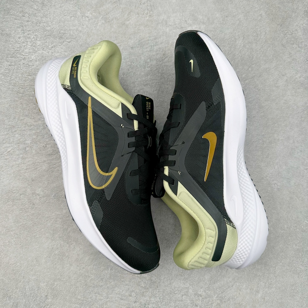 图片[3]-＃纯原特价 NK Quest 5 极致系列网面透气休闲跑步鞋 简约高科技设计采用多层材料 为双足带来凉爽感受和稳固体验时尚鞋面搭配中足包覆设计 提供稳固贴合感 一层网眼布材质 在跑步期间为你带来轻盈透气性能 同时展现利落外观 加高叠层设计 为每一步带来柔软缓震性能 具备出色抓地力与耐穿着性 舒适感出众 尺码：39 40 40.5 41 42 42.5 43 44 44.5 45-选品中心