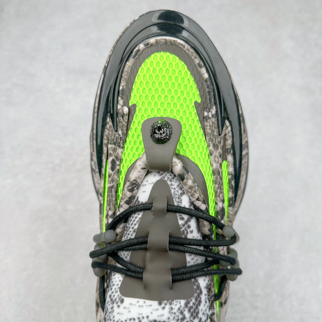 图片[4]-宇宙飞船前卫造型 演绎未来风格 法国时装设计师皮埃尔·巴尔曼主理品牌-巴尔曼/Balmain Unicorn Low Sneakers 独角兽系列低帮增高厚前卫老爹风休闲运动慢跑鞋 #男女鞋原楦原纸版开发版型#采用热熔处理高密太空棉鞋面材质#原版一致硬质大礼盒及附送防尘袋#灌注式超软PU脚感乳胶物料鞋垫#全新开发8层组合夸张鞋底#中底嵌入EVA轻量缓震物料 BALMAIN 正式推出全新 UNICORN 运动鞋 鞋款在最近的 BALMAIN 时装秀上已经亮相 它有着全新的廓形并融入了“新法式风格” 同时它有着流畅的线条以及多个组成模块，并有舒适性减震缓冲系统来提升脚感 Unicorn鞋款系列块状拼合的船型鞋身来自神话世界中的「独角兽」 力与美的型态兼容在既存球鞋领域带来未知异彩 其添识一眼即可辨认的「金属狮首」 更是象征着Balmain在设计上勇敢尝试的野性呼唤 尺码：35-46-选品中心