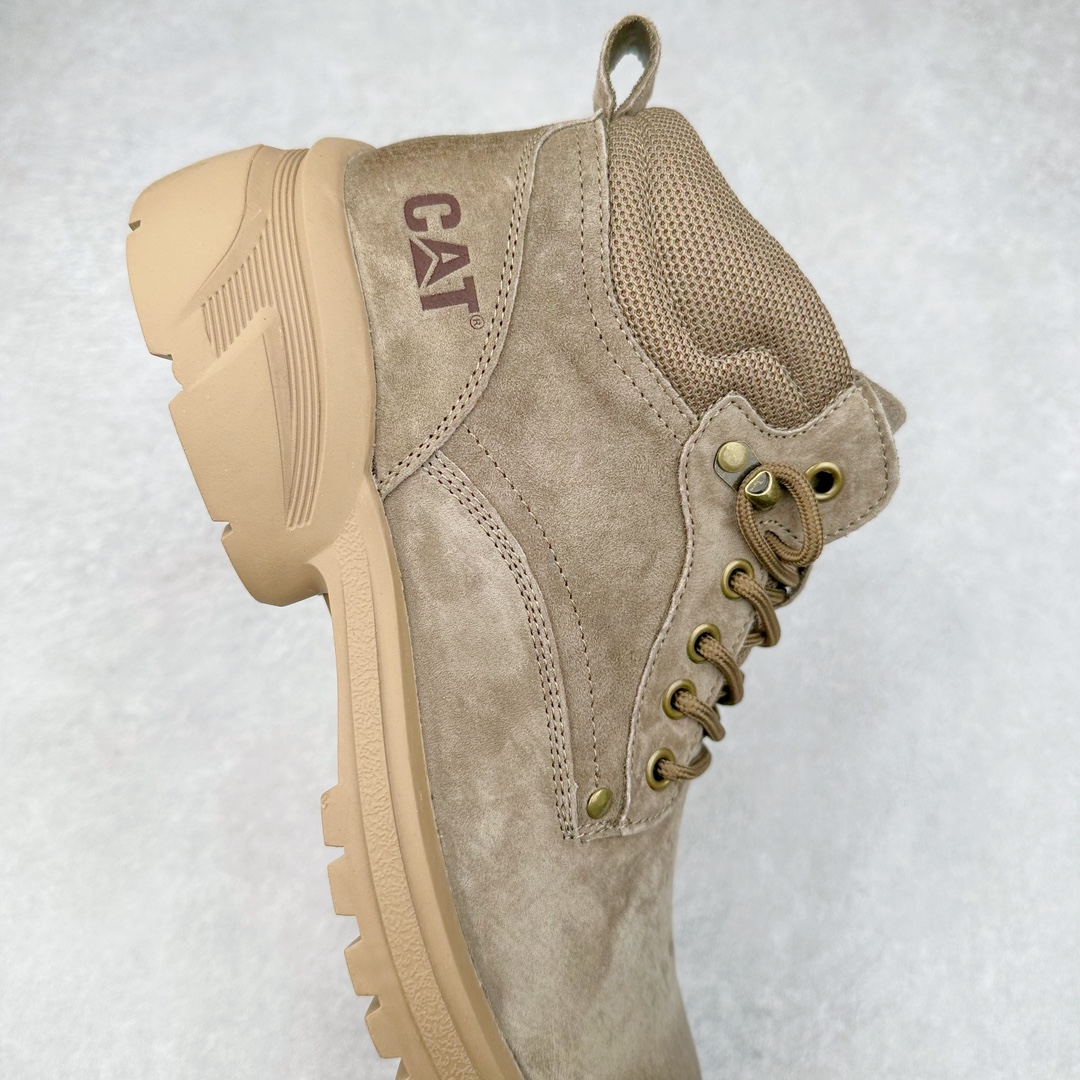 图片[6]-＃特价福利 CAT卡特 硬汉推土机品牌经典百搭户外中帮休闲马丁靴系列 广东大厂品质 官网常年主打款 时尚潮流搭配 面料釆用意大利进口磨砂牛皮 全鞋真牛皮材料 大底到五金都是代工厂原材料制作 好货不杀猪 首单质量严格把控 全套官网统一包装 今年冬季防寒户外专用 日常随意搭配 型男必备 尺码：39-44 (偏大一码)-选品中心