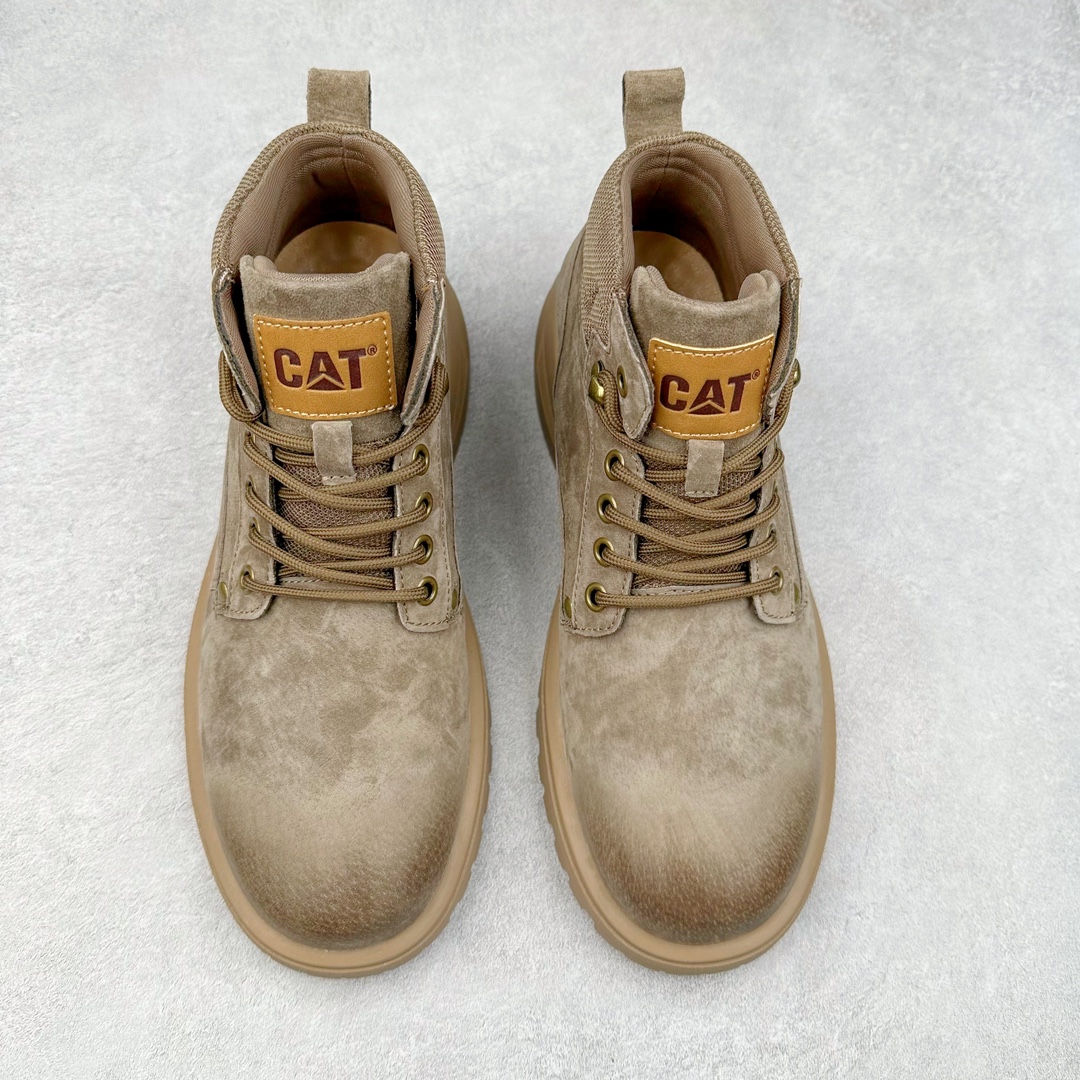 图片[2]-＃特价福利 CAT卡特 硬汉推土机品牌经典百搭户外中帮休闲马丁靴系列 广东大厂品质 官网常年主打款 时尚潮流搭配 面料釆用意大利进口磨砂牛皮 全鞋真牛皮材料 大底到五金都是代工厂原材料制作 好货不杀猪 首单质量严格把控 全套官网统一包装 今年冬季防寒户外专用 日常随意搭配 型男必备 尺码：39-44 (偏大一码)-选品中心