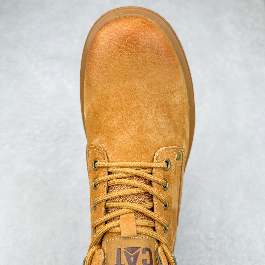 图片[4]-＃特价福利 CAT卡特 硬汉推土机品牌经典百搭户外中帮休闲马丁靴系列 广东大厂品质 官网常年主打款 时尚潮流搭配 面料釆用意大利进口磨砂牛皮 全鞋真牛皮材料 大底到五金都是代工厂原材料制作 好货不杀猪 首单质量严格把控 全套官网统一包装 今年冬季防寒户外专用 日常随意搭配 型男必备 尺码：39-44 (偏大一码)-选品中心