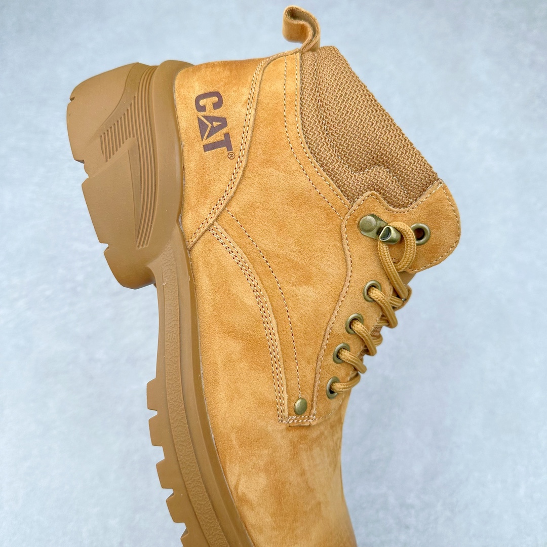 图片[6]-＃特价福利 CAT卡特 硬汉推土机品牌经典百搭户外中帮休闲马丁靴系列 广东大厂品质 官网常年主打款 时尚潮流搭配 面料釆用意大利进口磨砂牛皮 全鞋真牛皮材料 大底到五金都是代工厂原材料制作 好货不杀猪 首单质量严格把控 全套官网统一包装 今年冬季防寒户外专用 日常随意搭配 型男必备 尺码：39-44 (偏大一码)-选品中心