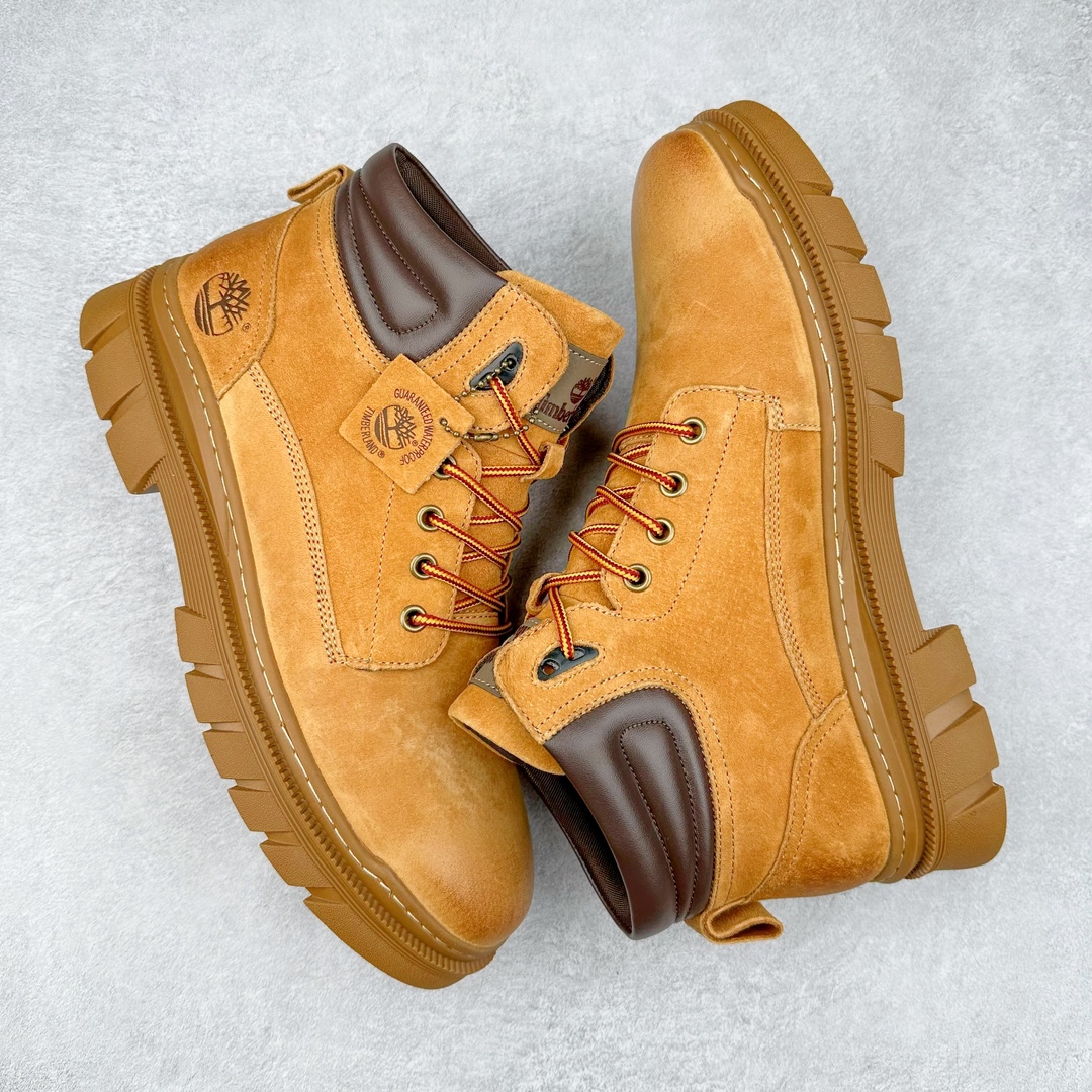 图片[3]-＃福利特价 Timberland添柏岚/天伯伦户外中帮休闲大黄靴 广东大厂品质 原盒原包装 面料采用意大利🇮🇹顶级磨砂细纹牛皮 搭配防臭防腐真皮乳胶鞋垫 给您完美的穿着体验 质量考究耐穿 型男必备 专治不帅 高品质脚感一流 尺码：39 40 41 42 43 44（皮鞋码）-选品中心