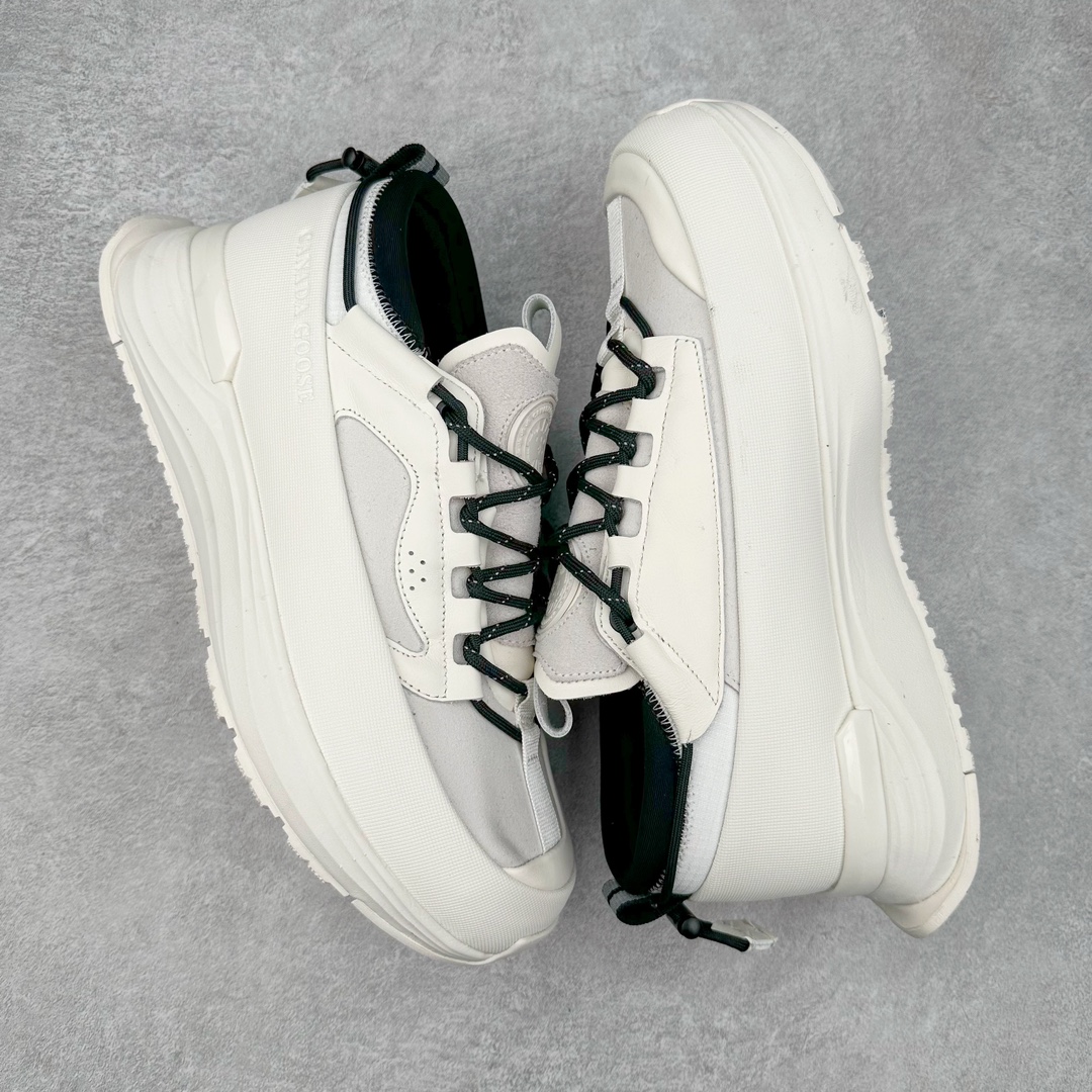 图片[3]-Canada Goose Glacier Trail 大鹅登山运动鞋 全新户外登山运动鞋 鞋身采用防水耐磨纤维革组合翻毛皮材质 中底增高加厚缓震PU组合防滑耐磨锯齿大底 提供超强的抓地力和防滑性能 正确大盒包装 内赠防尘袋一个 尺码：40-46（无半码）-选品中心