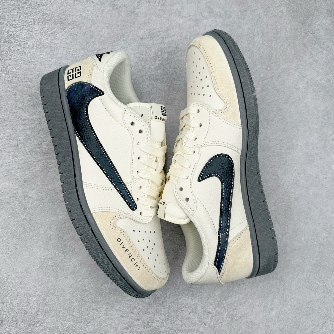 图片[3]-TS x Air Jordan AJ1 Low 倒钩低帮联名定制配色 CF3688-030 原厂内置气垫魔块 A模大底 头层小牛皮 鞋舌AJ原厂专用牛津布+AJ专用反口珍珠布+原厂无杂质高弹内里海棉+特殊封边弹力鞋带 尺码：36 36.5 37.5 38 38.5 39 40 40.5 41 42 42.5 43 44 44.5 45 46 47.5-选品中心