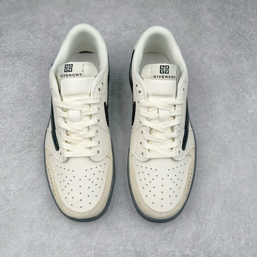 图片[2]-TS x Air Jordan AJ1 Low 倒钩低帮联名定制配色 CF3688-030 原厂内置气垫魔块 A模大底 头层小牛皮 鞋舌AJ原厂专用牛津布+AJ专用反口珍珠布+原厂无杂质高弹内里海棉+特殊封边弹力鞋带 尺码：36 36.5 37.5 38 38.5 39 40 40.5 41 42 42.5 43 44 44.5 45 46 47.5-选品中心