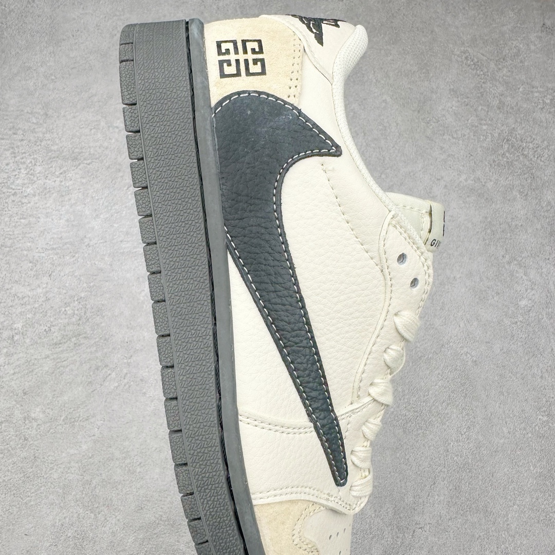 图片[6]-TS x Air Jordan AJ1 Low 倒钩低帮联名定制配色 CF3688-030 原厂内置气垫魔块 A模大底 头层小牛皮 鞋舌AJ原厂专用牛津布+AJ专用反口珍珠布+原厂无杂质高弹内里海棉+特殊封边弹力鞋带 尺码：36 36.5 37.5 38 38.5 39 40 40.5 41 42 42.5 43 44 44.5 45 46 47.5-选品中心