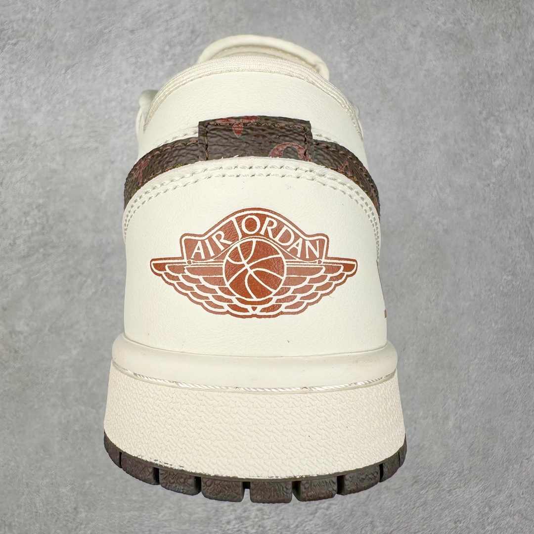 图片[8]-Air Jordan AJ1 Low 低帮系列定制配色 WG8850-004 原厂内置气垫魔块 A模大底 头层小牛皮 鞋舌AJ原厂专用牛津布+AJ专用反口珍珠布+原厂无杂质高弹内里海棉+特殊封边弹力鞋带 尺码：36 36.5 37.5 38 38.5 39 40 40.5 41 42 42.5 43 44 44.5 45 46-选品中心