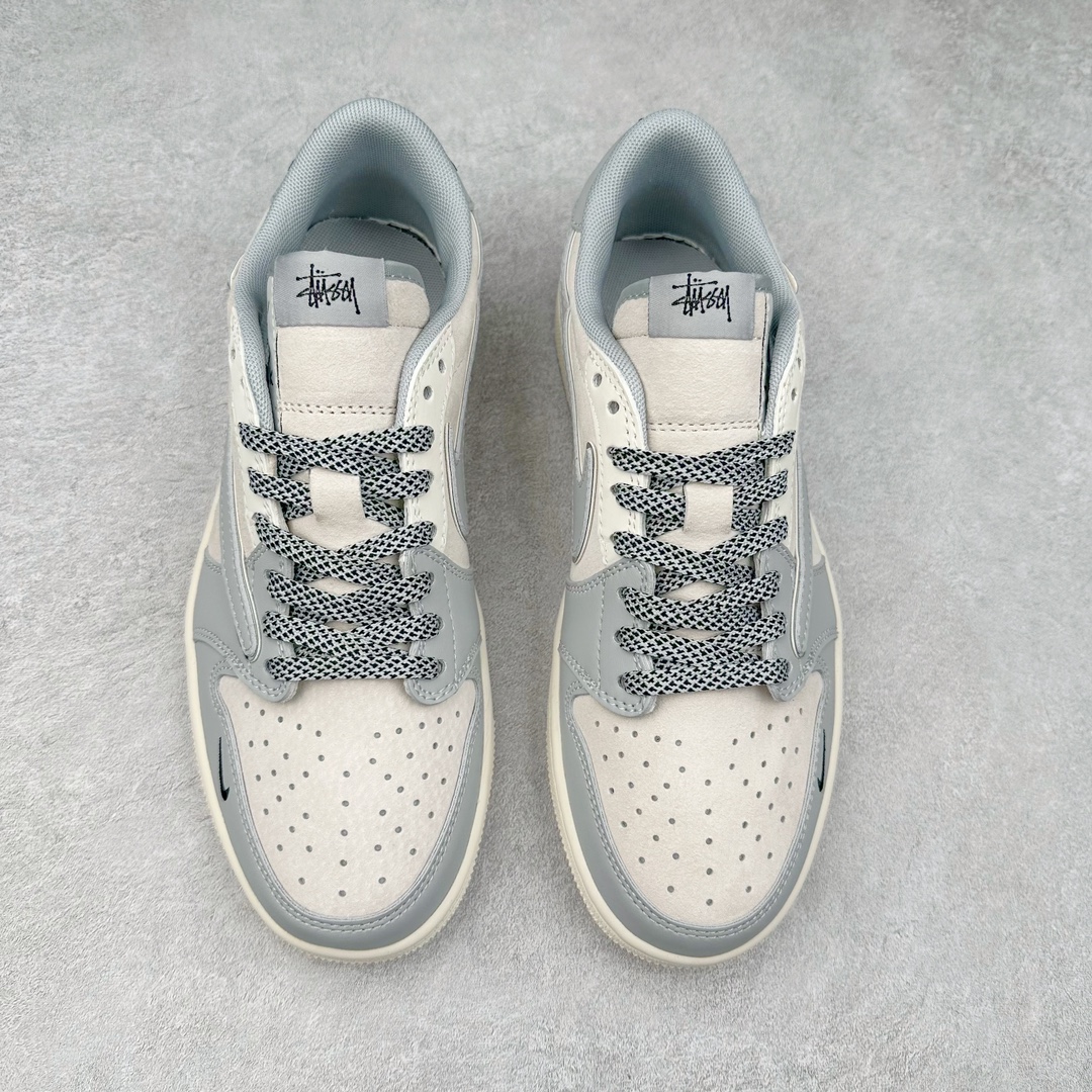 图片[2]-TS x Air Jordan AJ1 Low 倒钩低帮联名定制配色 SJ2068-122 原厂内置气垫魔块 A模大底 头层小牛皮 鞋舌AJ原厂专用牛津布+AJ专用反口珍珠布+原厂无杂质高弹内里海棉+特殊封边弹力鞋带 尺码：36 36.5 37.5 38 38.5 39 40 40.5 41 42 42.5 43 44 44.5 45 46 47.5-选品中心