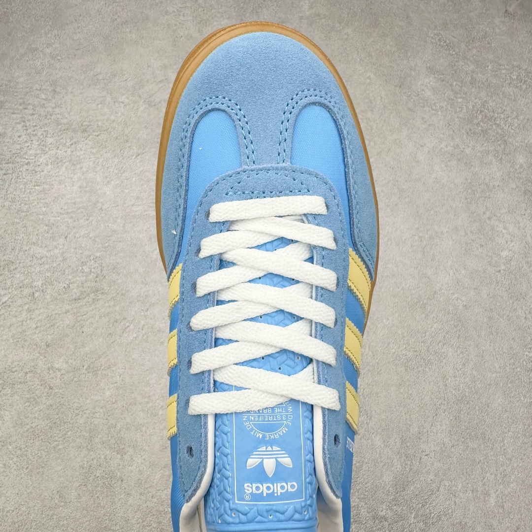 图片[4]-＃福利特价 AD Gazelle Indoor Trainers 羚羊内训系列低帮复古百搭休闲运动德训风板鞋 90年代经典的复刻版 自60年代以足球训练鞋面世以来 Gazelle就以其经典设计席卷全球 1991年版本的复刻 再造经典Gazelle 采用皮革打造 搭配浊色细节 让这款经典更加简约 尺码：35⅓ 36 36⅔ 37⅓ 38 38⅔ 39⅓ 40 40⅔ 41⅓ 42 42⅔ 43⅓ 44 45-选品中心