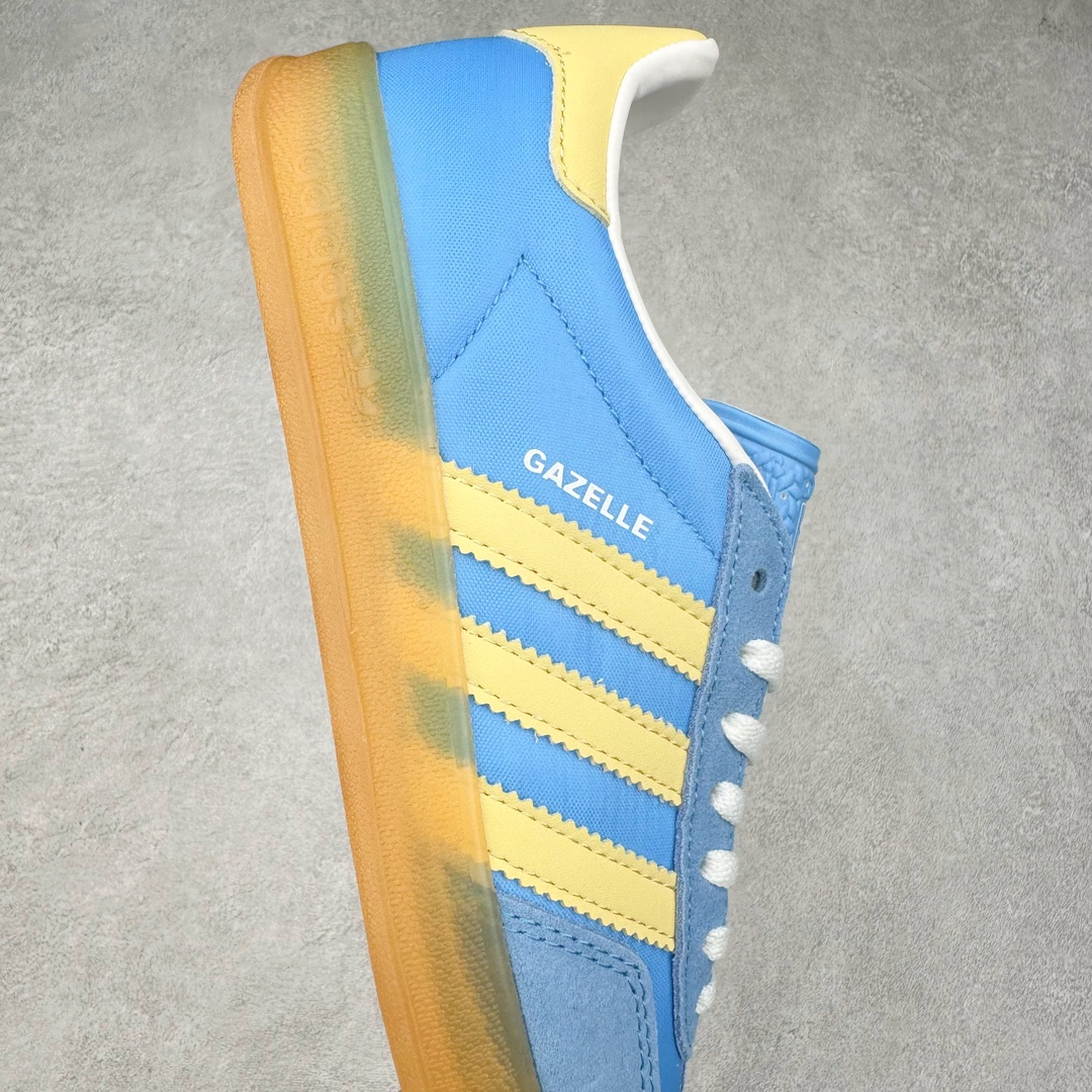 图片[6]-＃福利特价 AD Gazelle Indoor Trainers 羚羊内训系列低帮复古百搭休闲运动德训风板鞋 90年代经典的复刻版 自60年代以足球训练鞋面世以来 Gazelle就以其经典设计席卷全球 1991年版本的复刻 再造经典Gazelle 采用皮革打造 搭配浊色细节 让这款经典更加简约 尺码：35⅓ 36 36⅔ 37⅓ 38 38⅔ 39⅓ 40 40⅔ 41⅓ 42 42⅔ 43⅓ 44 45-选品中心