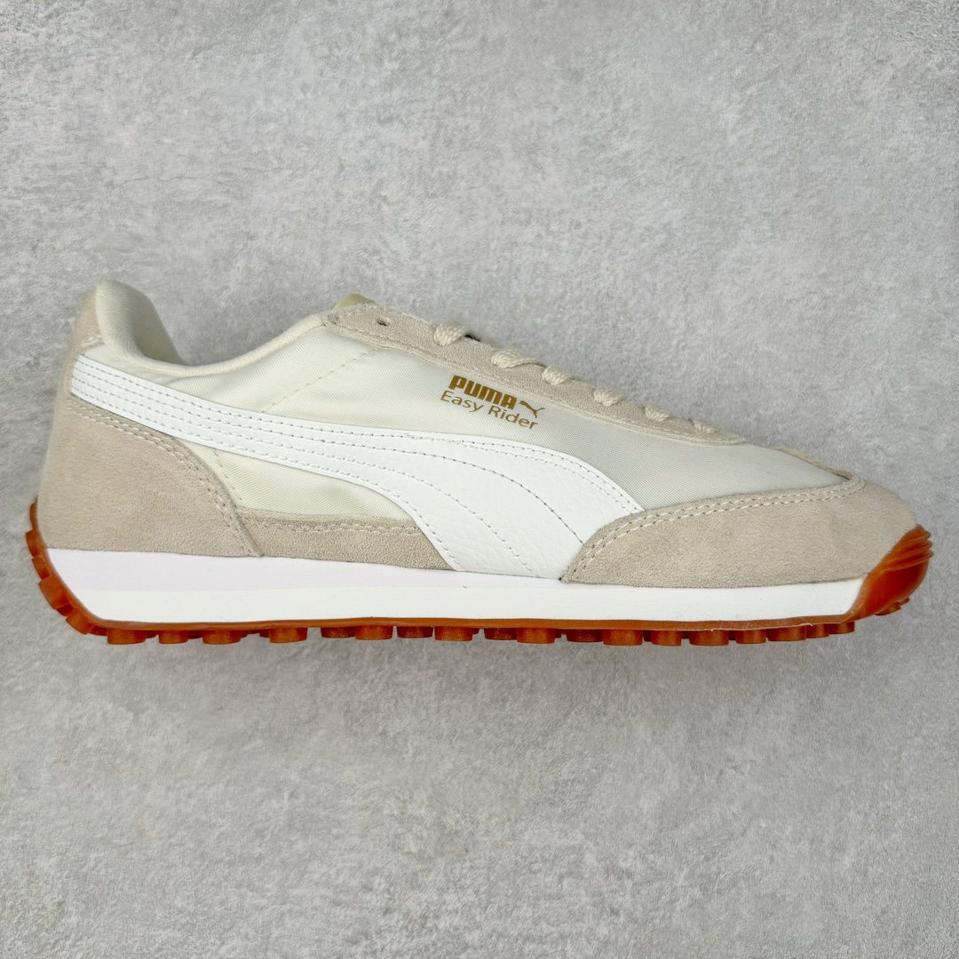 PUMA Easy Rider 彪马轻便舒适防滑耐磨 低帮 休闲跑步鞋 男女同款 灰白黑 尺码：36 36.5 37.5 38 38.5 39 40 40.5 41 42 42.5 43 44 44.5 45-选品中心