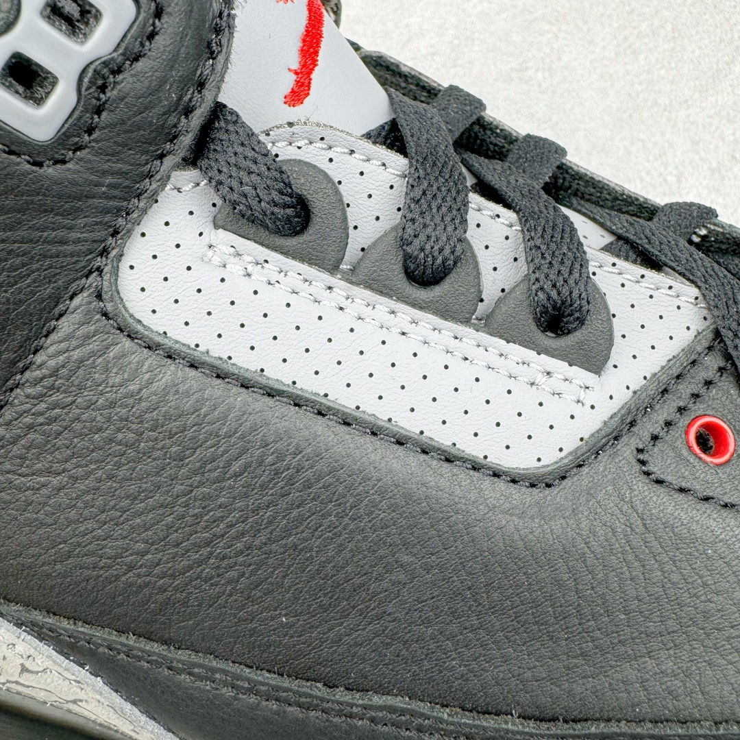 图片[16]-＃Y3纯原 Air Jordan AJ3 Retro 复刻黑水泥 DN3707-010 原楦原纸板开发 确保原汁原味 原厂皮料质感色泽绝无偏差 完美中底拉帮 原厂中底钢印 原档案大底 如假白送 大底纹路 气垫通透度PU的回弹性均百分百还原 原厂电绣鞋舌飞人刺绣针数立体讲究精细欢迎对比正品原鞋 尺码：36 36.5 37.5 38 38.5 39 40 40.5 41 42 42.5 43 44 44.5 45 46 47.5-选品中心