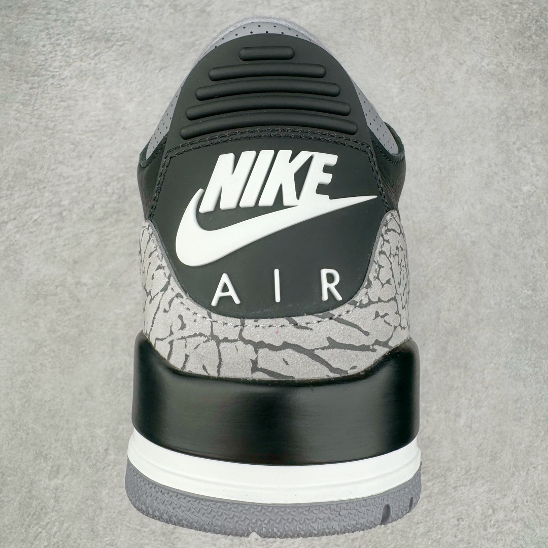 图片[8]-＃Y3纯原 Air Jordan AJ3 Retro 复刻黑水泥 DN3707-010 原楦原纸板开发 确保原汁原味 原厂皮料质感色泽绝无偏差 完美中底拉帮 原厂中底钢印 原档案大底 如假白送 大底纹路 气垫通透度PU的回弹性均百分百还原 原厂电绣鞋舌飞人刺绣针数立体讲究精细欢迎对比正品原鞋 尺码：36 36.5 37.5 38 38.5 39 40 40.5 41 42 42.5 43 44 44.5 45 46 47.5-选品中心