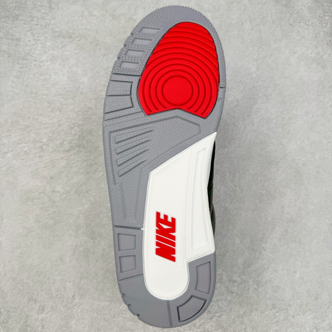 图片[9]-＃Y3纯原 Air Jordan AJ3 Retro 复刻黑水泥 DN3707-010 原楦原纸板开发 确保原汁原味 原厂皮料质感色泽绝无偏差 完美中底拉帮 原厂中底钢印 原档案大底 如假白送 大底纹路 气垫通透度PU的回弹性均百分百还原 原厂电绣鞋舌飞人刺绣针数立体讲究精细欢迎对比正品原鞋 尺码：36 36.5 37.5 38 38.5 39 40 40.5 41 42 42.5 43 44 44.5 45 46 47.5-选品中心