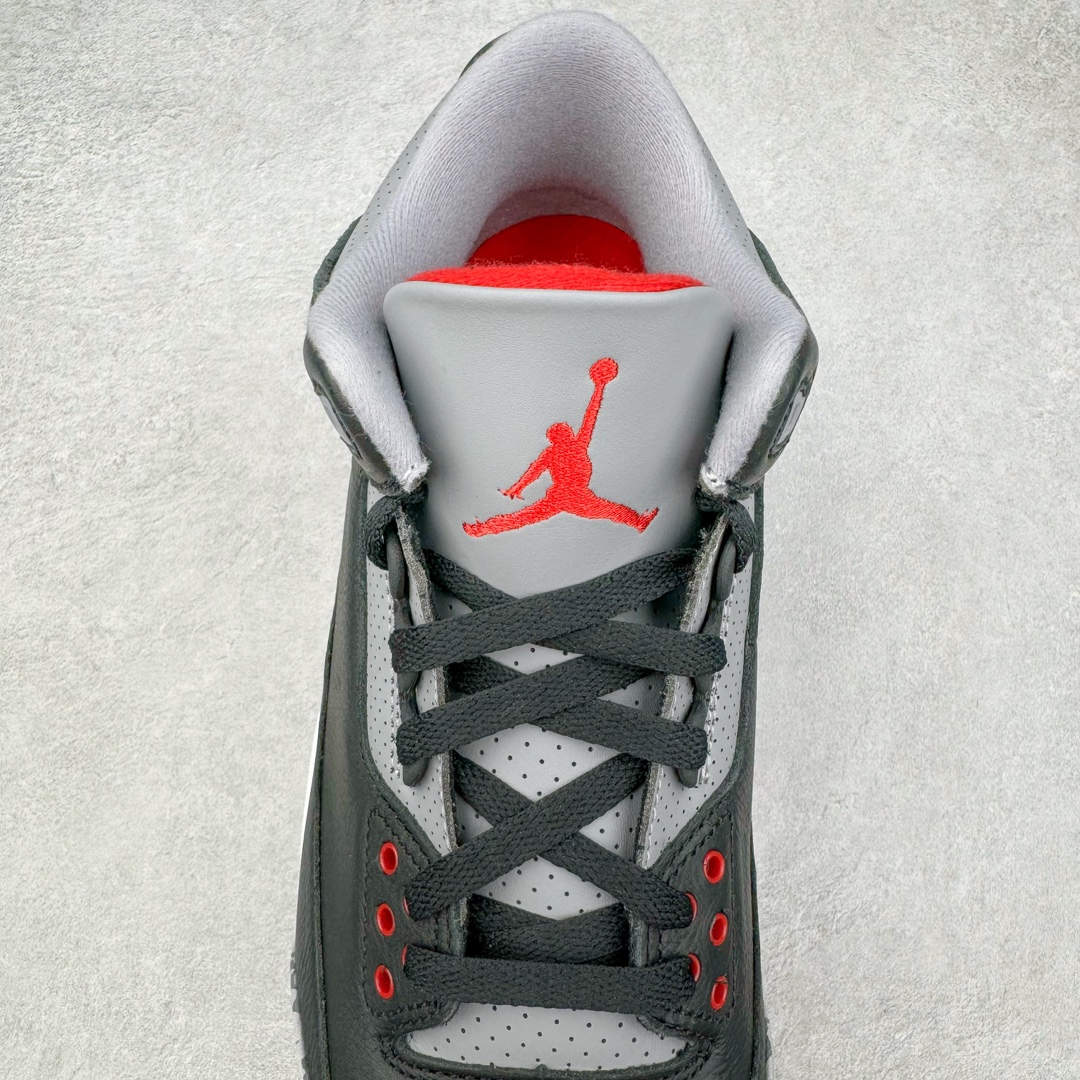 图片[5]-＃Y3纯原 Air Jordan AJ3 Retro 复刻黑水泥 DN3707-010 原楦原纸板开发 确保原汁原味 原厂皮料质感色泽绝无偏差 完美中底拉帮 原厂中底钢印 原档案大底 如假白送 大底纹路 气垫通透度PU的回弹性均百分百还原 原厂电绣鞋舌飞人刺绣针数立体讲究精细欢迎对比正品原鞋 尺码：36 36.5 37.5 38 38.5 39 40 40.5 41 42 42.5 43 44 44.5 45 46 47.5-选品中心