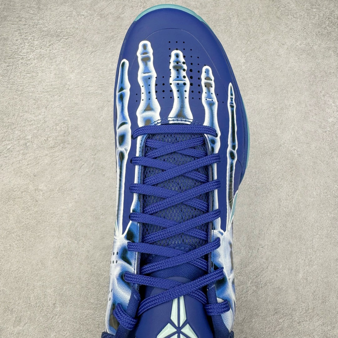 图片[4]-＃灭世/Max NK Zoom Kobe ZK5 科比5代 X-Ray 蓝色骨骼 HJ4303-400 灭世海外球员版 搭载最高工艺标准 版型 外观 细节 用料 不同于市场主流货品 拒绝杀猪套牌纯原套路 欢迎对比品鉴 外观升级点：鞋头冲孔 后跟海绵填充 飞线质感 碳板纹理 纸板对位 悉数升级对标ZP 用料升级点：前掌气垫➕后掌马蹄zoom（增配）澎湃脚感 完美解决正品后掌泡棉衰减问题 版型尺码升级：海外球员版 前掌包裹提升 尺码增加US13 47.5码 适配 职业球员 灭世纯原海外球员版『质 价 比』拉满 拳打杀猪纯原 脚踢一眼假通货 高端外贸渠道口碑爆炸 尺码：39 40 40.5 41 42 42.5 43 44 44.5 45 46 47.5-选品中心