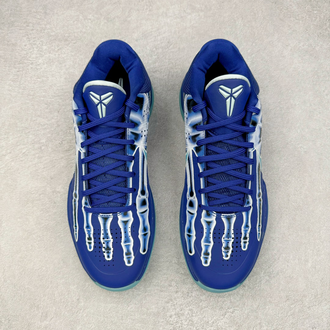 图片[2]-＃灭世/Max NK Zoom Kobe ZK5 科比5代 X-Ray 蓝色骨骼 HJ4303-400 灭世海外球员版 搭载最高工艺标准 版型 外观 细节 用料 不同于市场主流货品 拒绝杀猪套牌纯原套路 欢迎对比品鉴 外观升级点：鞋头冲孔 后跟海绵填充 飞线质感 碳板纹理 纸板对位 悉数升级对标ZP 用料升级点：前掌气垫➕后掌马蹄zoom（增配）澎湃脚感 完美解决正品后掌泡棉衰减问题 版型尺码升级：海外球员版 前掌包裹提升 尺码增加US13 47.5码 适配 职业球员 灭世纯原海外球员版『质 价 比』拉满 拳打杀猪纯原 脚踢一眼假通货 高端外贸渠道口碑爆炸 尺码：39 40 40.5 41 42 42.5 43 44 44.5 45 46 47.5-选品中心
