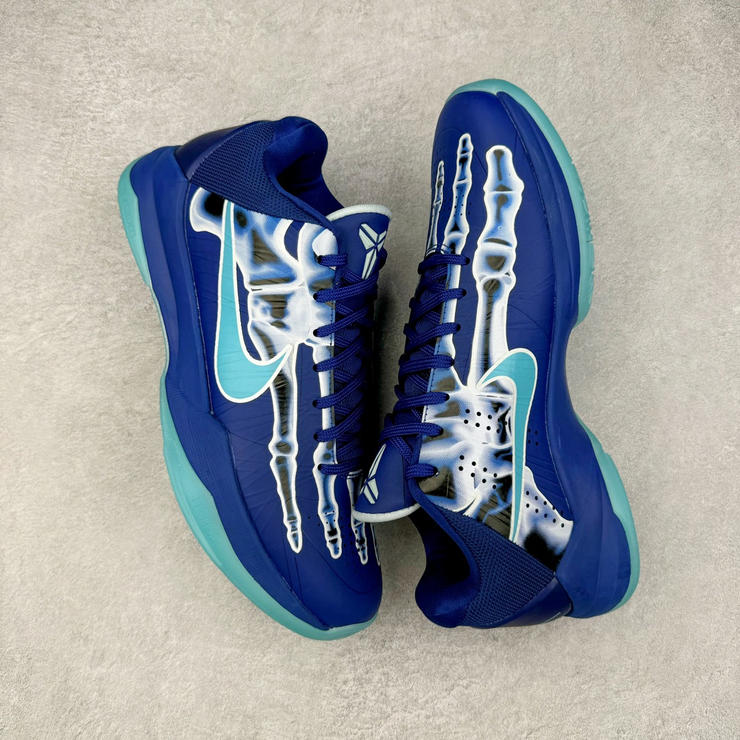 图片[3]-＃灭世/Max NK Zoom Kobe ZK5 科比5代 X-Ray 蓝色骨骼 HJ4303-400 灭世海外球员版 搭载最高工艺标准 版型 外观 细节 用料 不同于市场主流货品 拒绝杀猪套牌纯原套路 欢迎对比品鉴 外观升级点：鞋头冲孔 后跟海绵填充 飞线质感 碳板纹理 纸板对位 悉数升级对标ZP 用料升级点：前掌气垫➕后掌马蹄zoom（增配）澎湃脚感 完美解决正品后掌泡棉衰减问题 版型尺码升级：海外球员版 前掌包裹提升 尺码增加US13 47.5码 适配 职业球员 灭世纯原海外球员版『质 价 比』拉满 拳打杀猪纯原 脚踢一眼假通货 高端外贸渠道口碑爆炸 尺码：39 40 40.5 41 42 42.5 43 44 44.5 45 46 47.5-选品中心