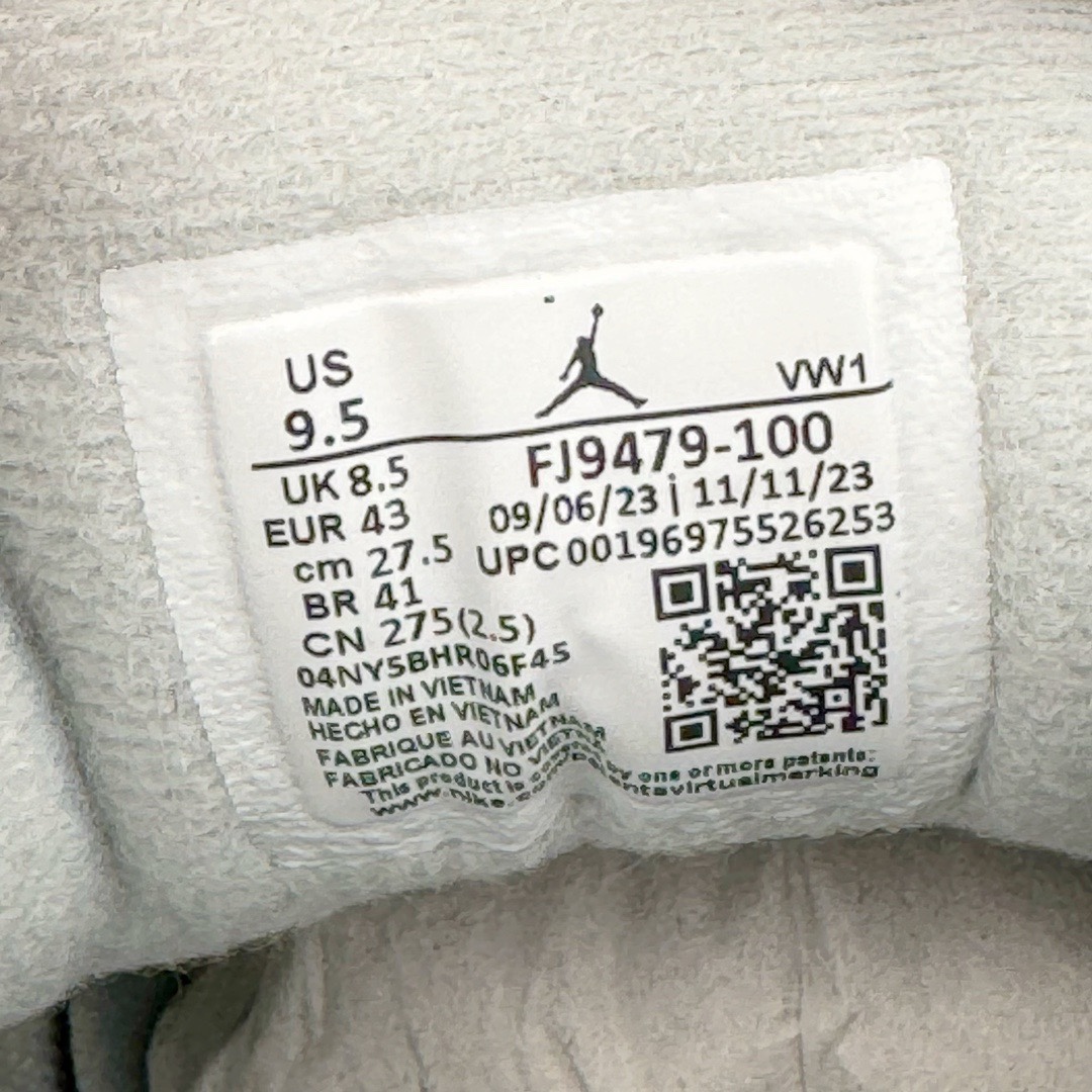 图片[20]-＃LJ渠道版 Air Jordan AJ3 Craft \\\”Ivory\\\” 象牙白 货号：FJ9479-100 目前市场最推荐的产品 市场唯一正确批次 亲自操刀耗时半年巨作 超合理的单价 拒绝高利润 全套原纸板楦头开发 原厂大底磨具加持立体防滑纹理 原装可视Air Sole气垫 原汁原味最完美的三代版型 唯一正确鞋头趴度弧度高度鞋身腰线 原厂TPU氧化后跟饰片 正确内里反口里网布 皮料菱角分明不变形无多余毛边 正确手工大底描漆拉丝 市场唯一原厂鞋扣模具 原厂织唛标 原厂飞人电绣工艺 尾指中部跳三针 独家绑鞋带手法 印刷中底布 四线拉帮 米色美纹纸贴合固定 进口港宝加持 后跟自然饱满 全鞋荧光划线卡点 追求极致完美 每一双都是工艺品 多重QC质检 超越公司货的品控标准 实实在在的免检产品 尺码：40 40.5 41 42 42.5 43 44 44.5 45 46 47.5 48.5-选品中心