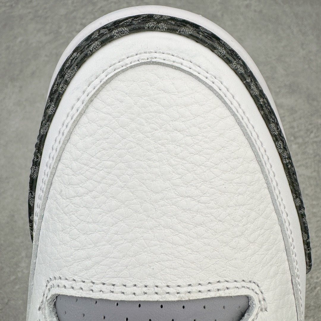 #渠道版 Air Jordan AJ3 Retro 小闪电白蓝 CT8532-145 目前市场最推荐的产